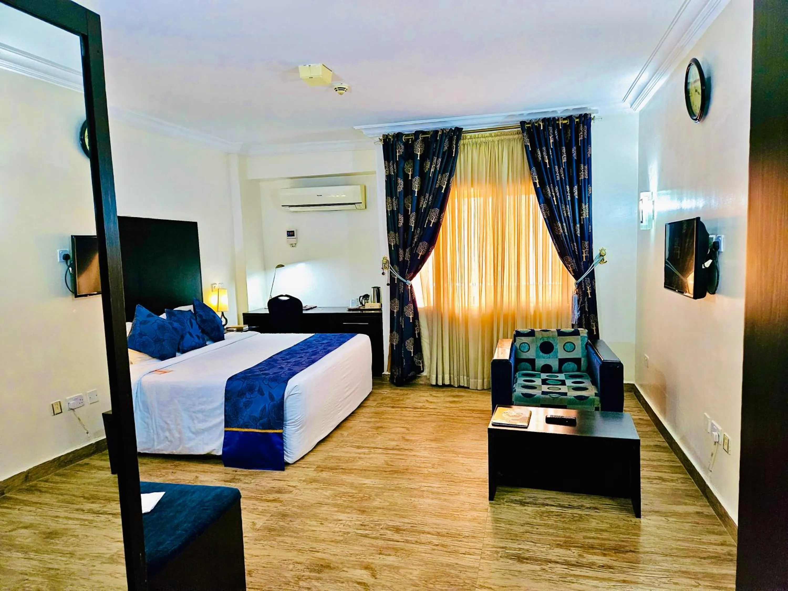 Bed in Reiz Continental Hotel, Abuja