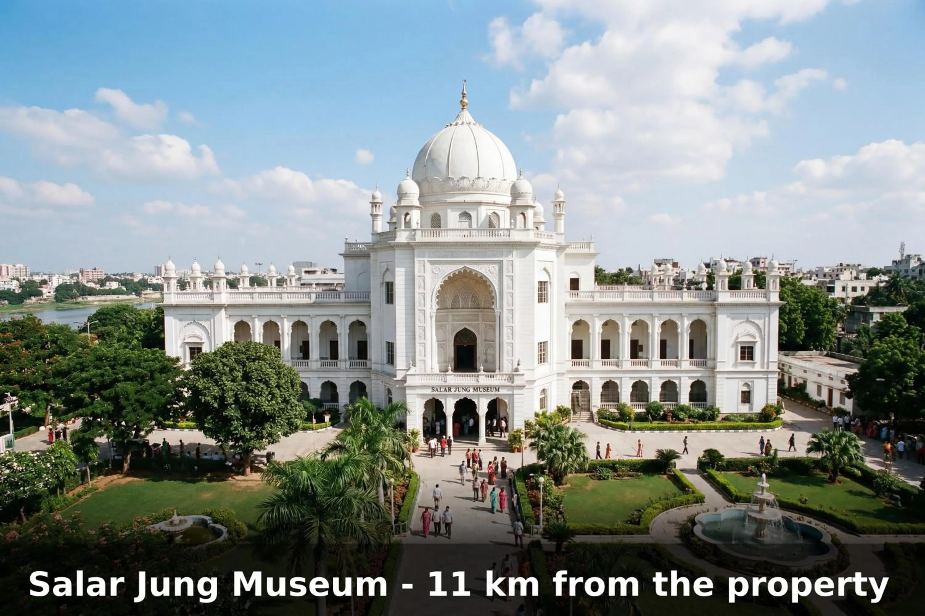 Nearby landmark in Super Townhouse Vanasthalipuram Near Deer National Park
