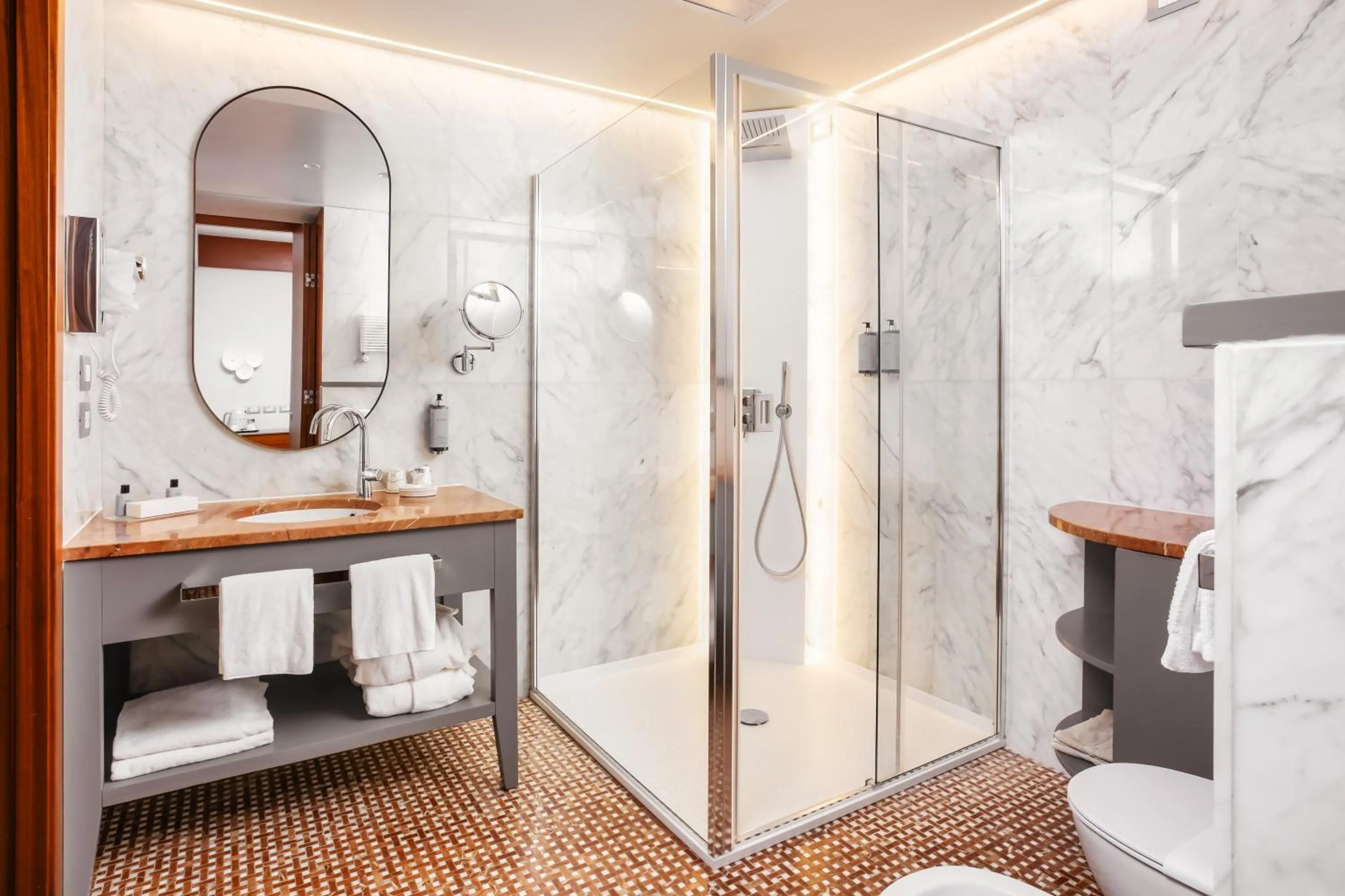 Bathroom in Best Western Hotel Nazionale