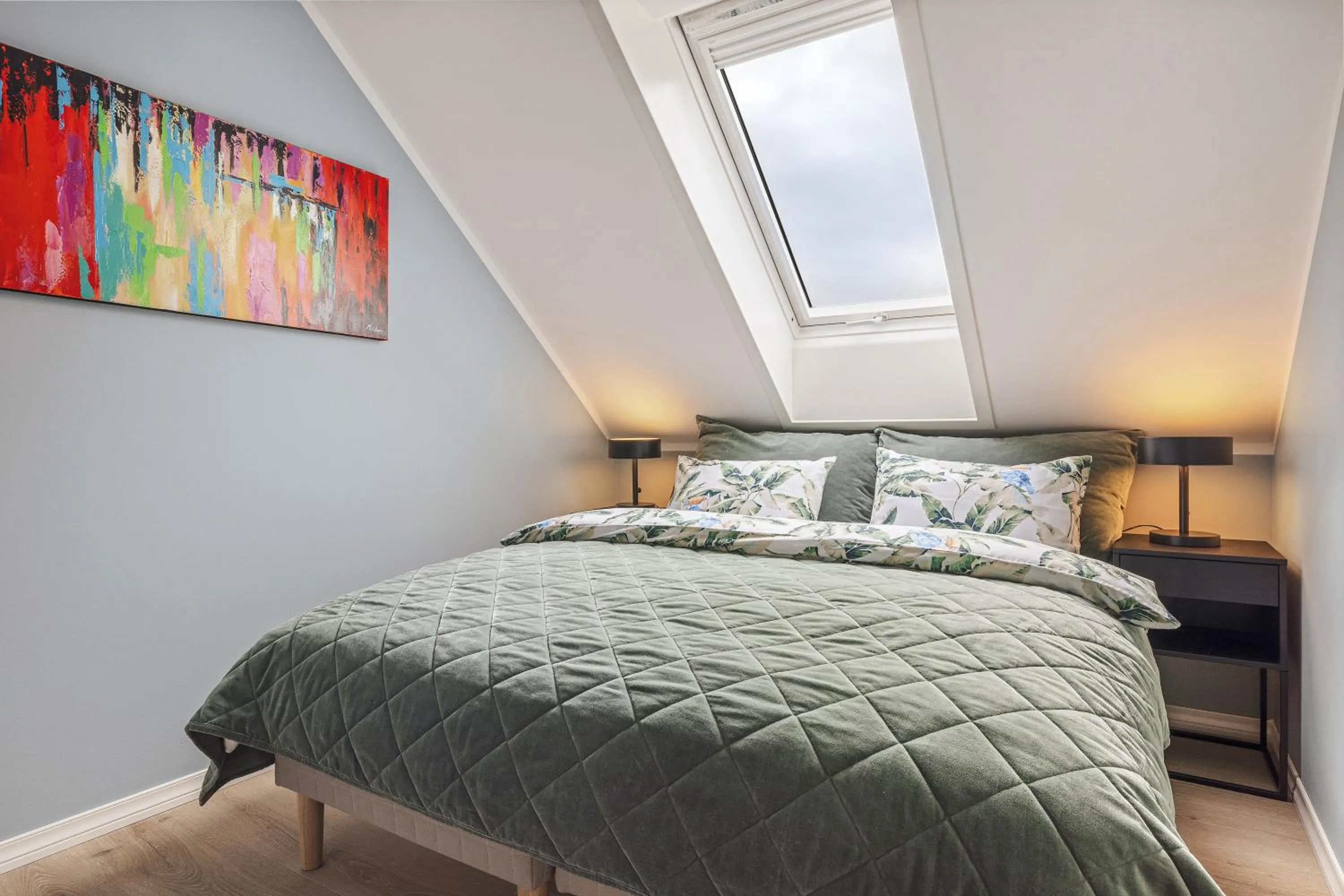 Bedroom, Bed in Rosenberg Apartments
