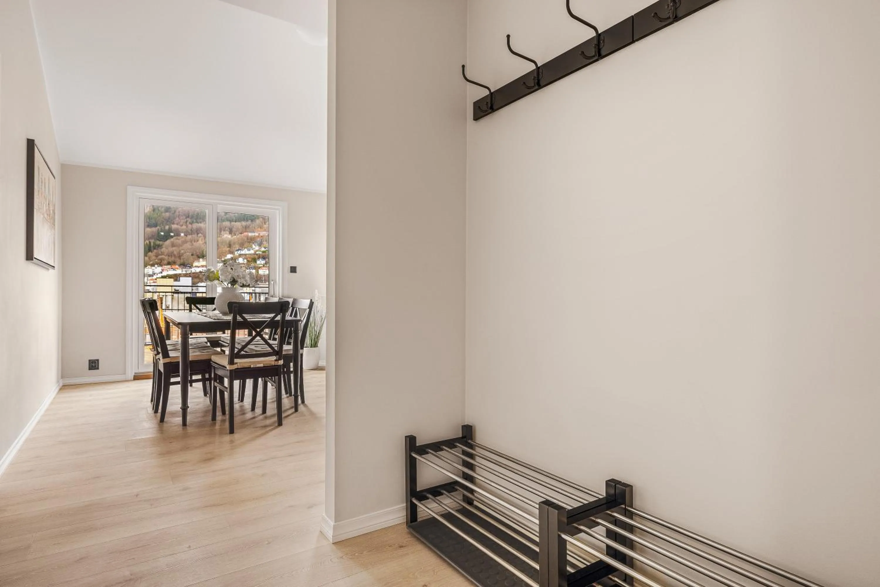 Seating area in Rosenberg Apartments