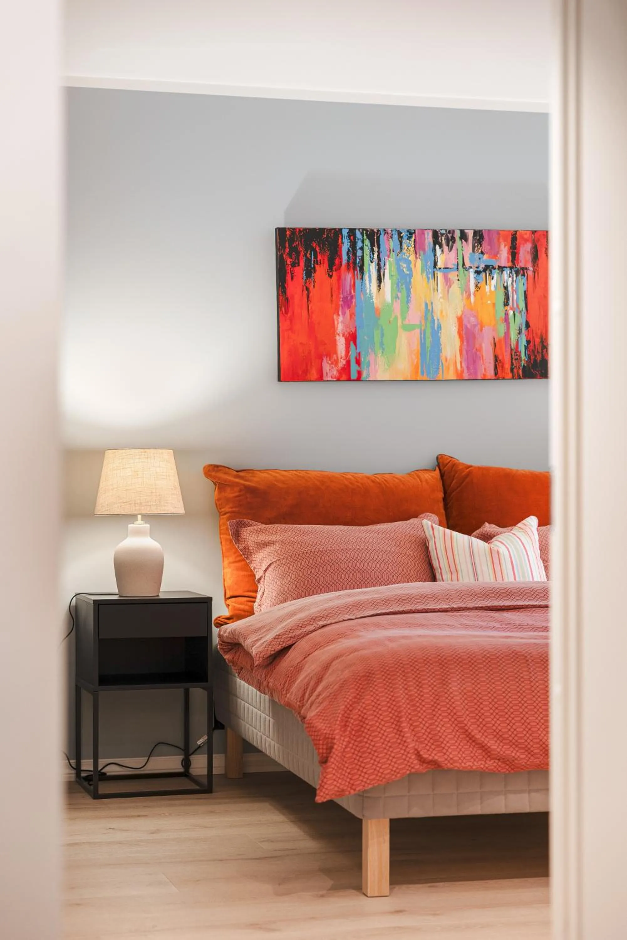 Bed in Rosenberg Apartments