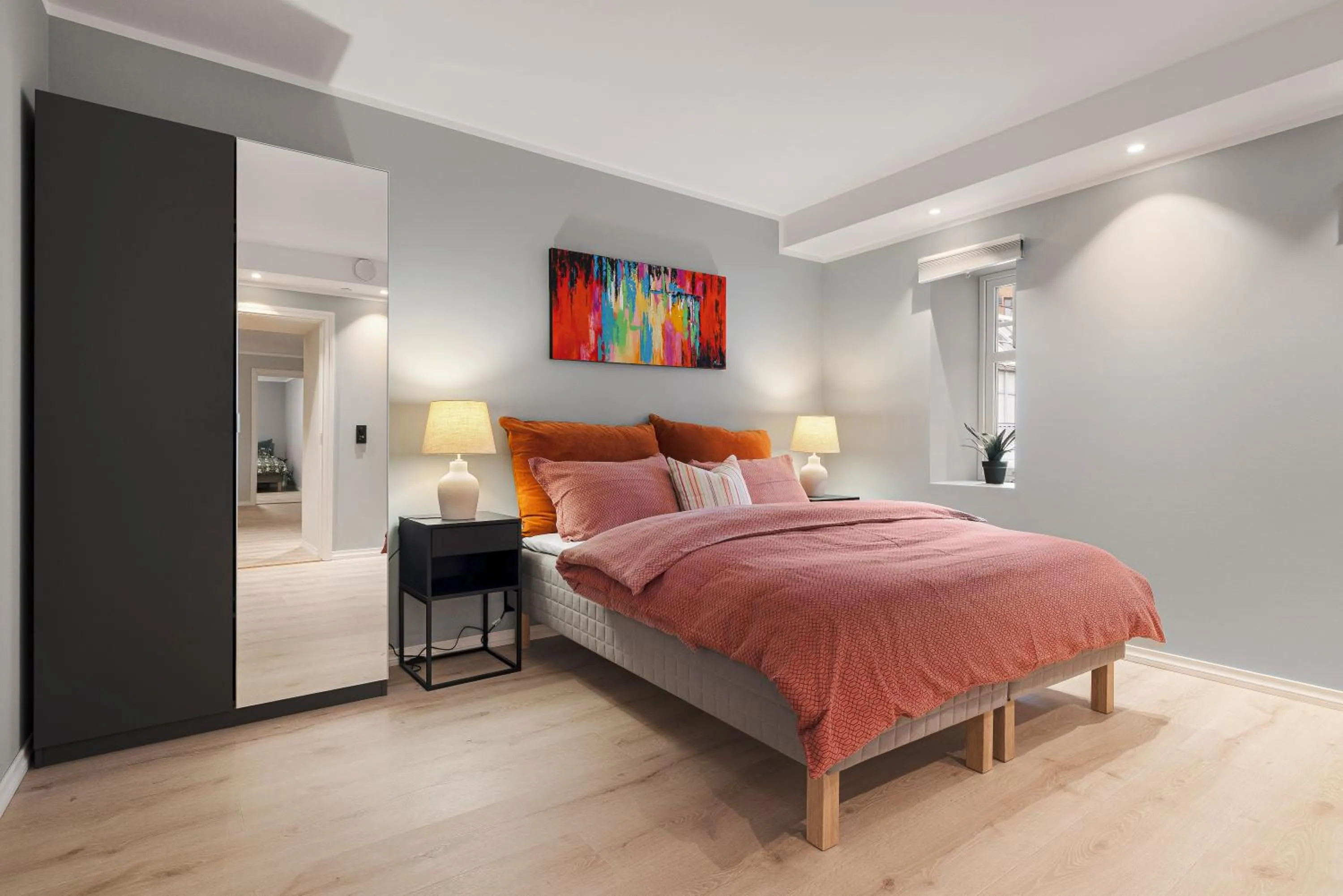 Bed in Rosenberg Apartments