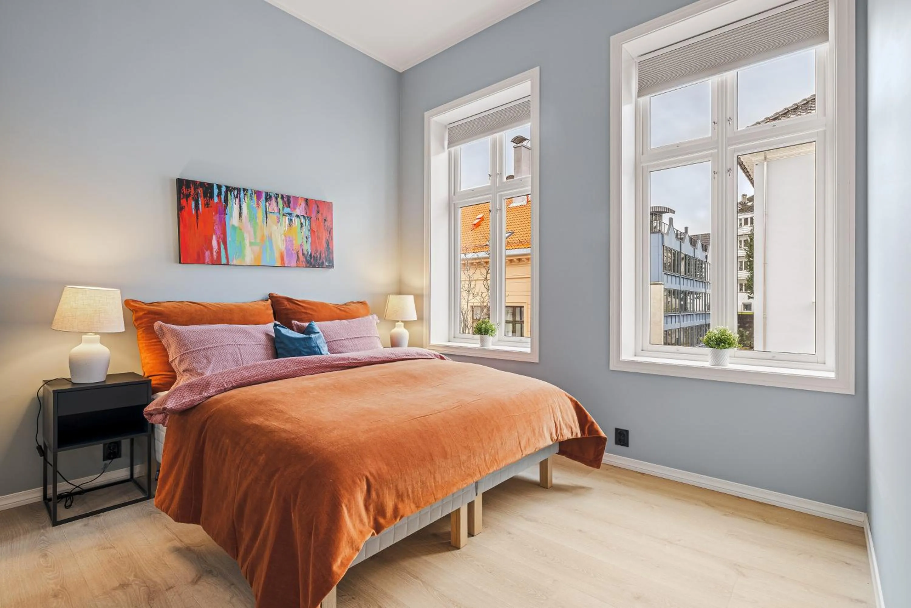 Bedroom, Bed in Rosenberg Apartments