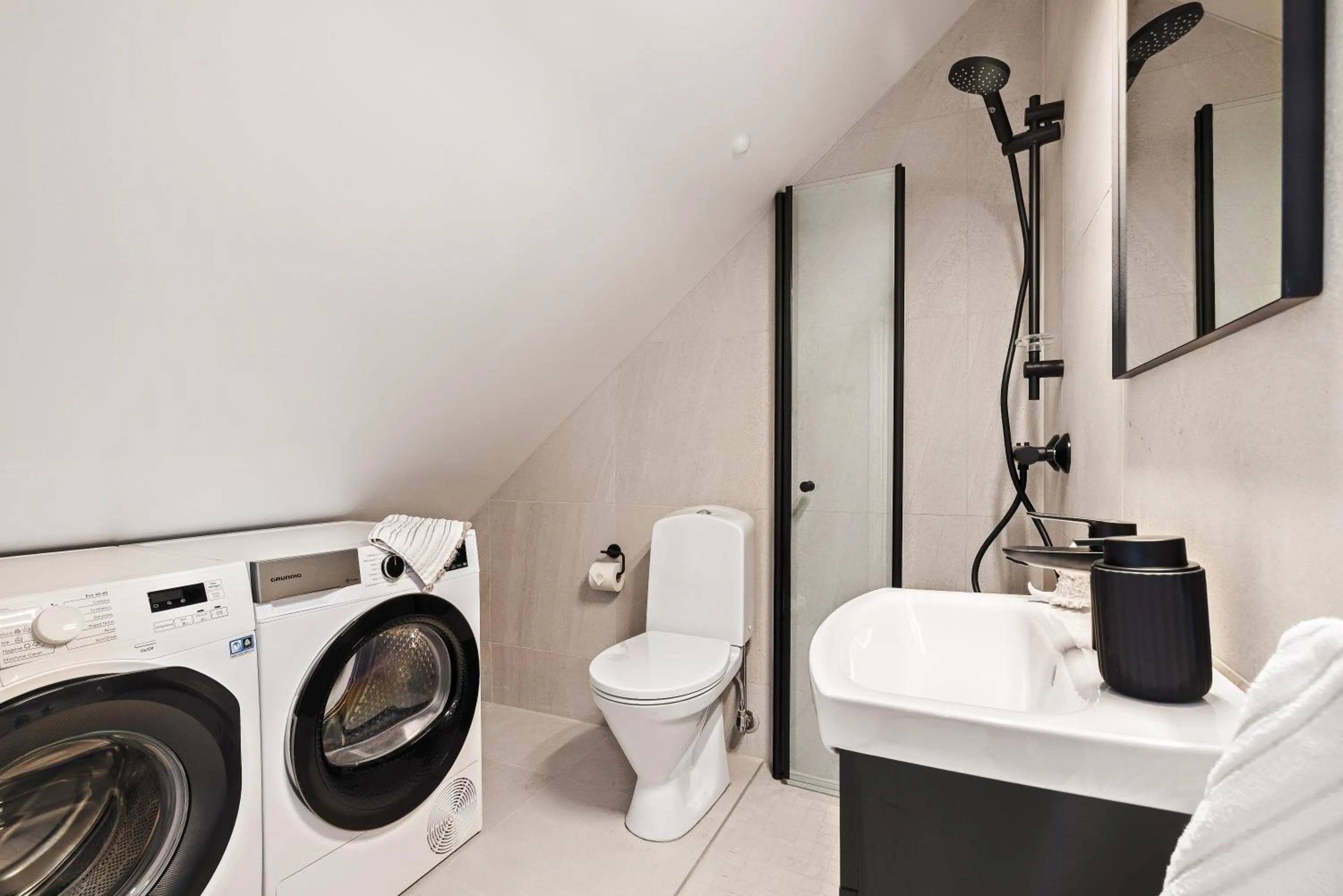 Bathroom in Rosenberg Apartments