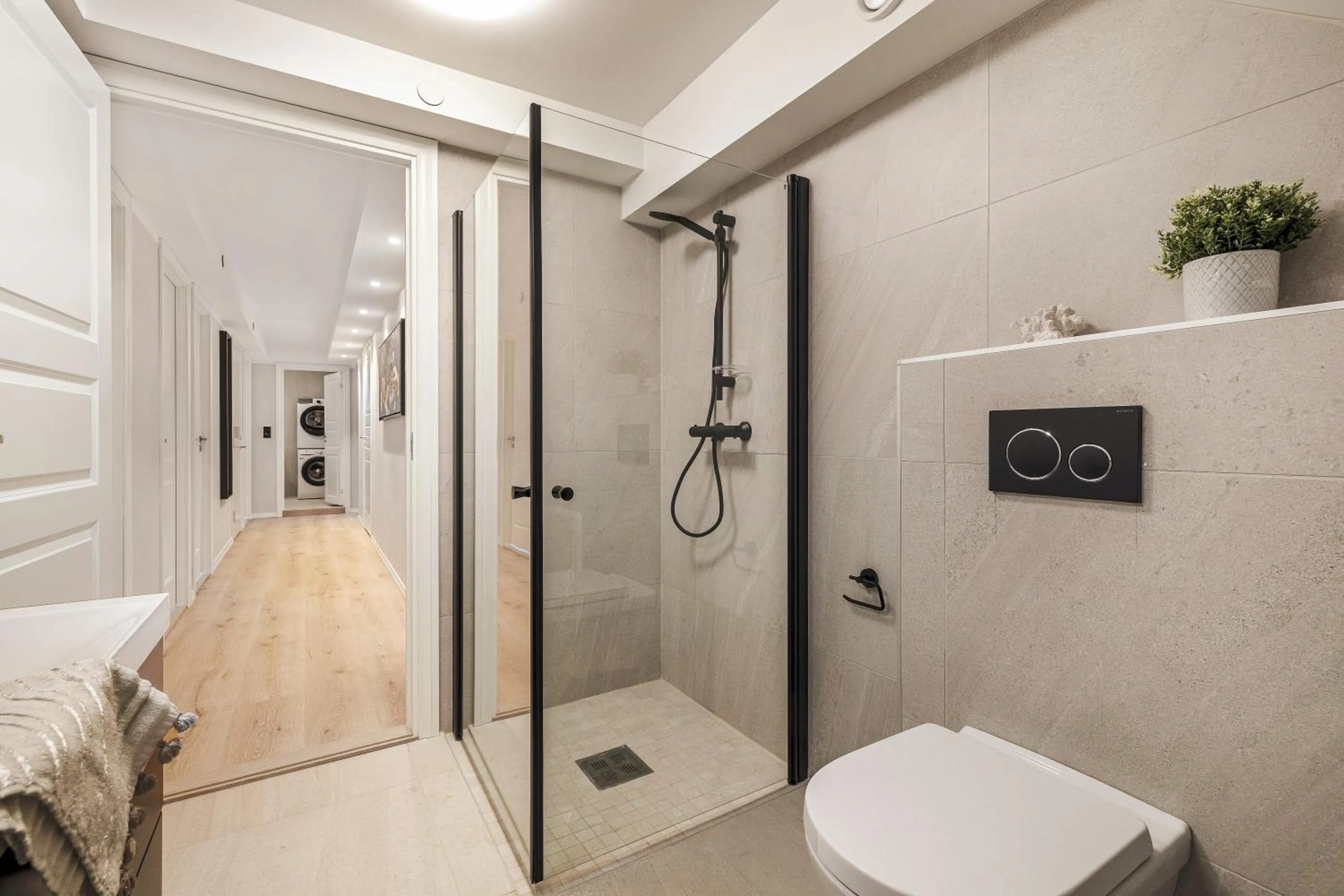 Bathroom in Rosenberg Apartments