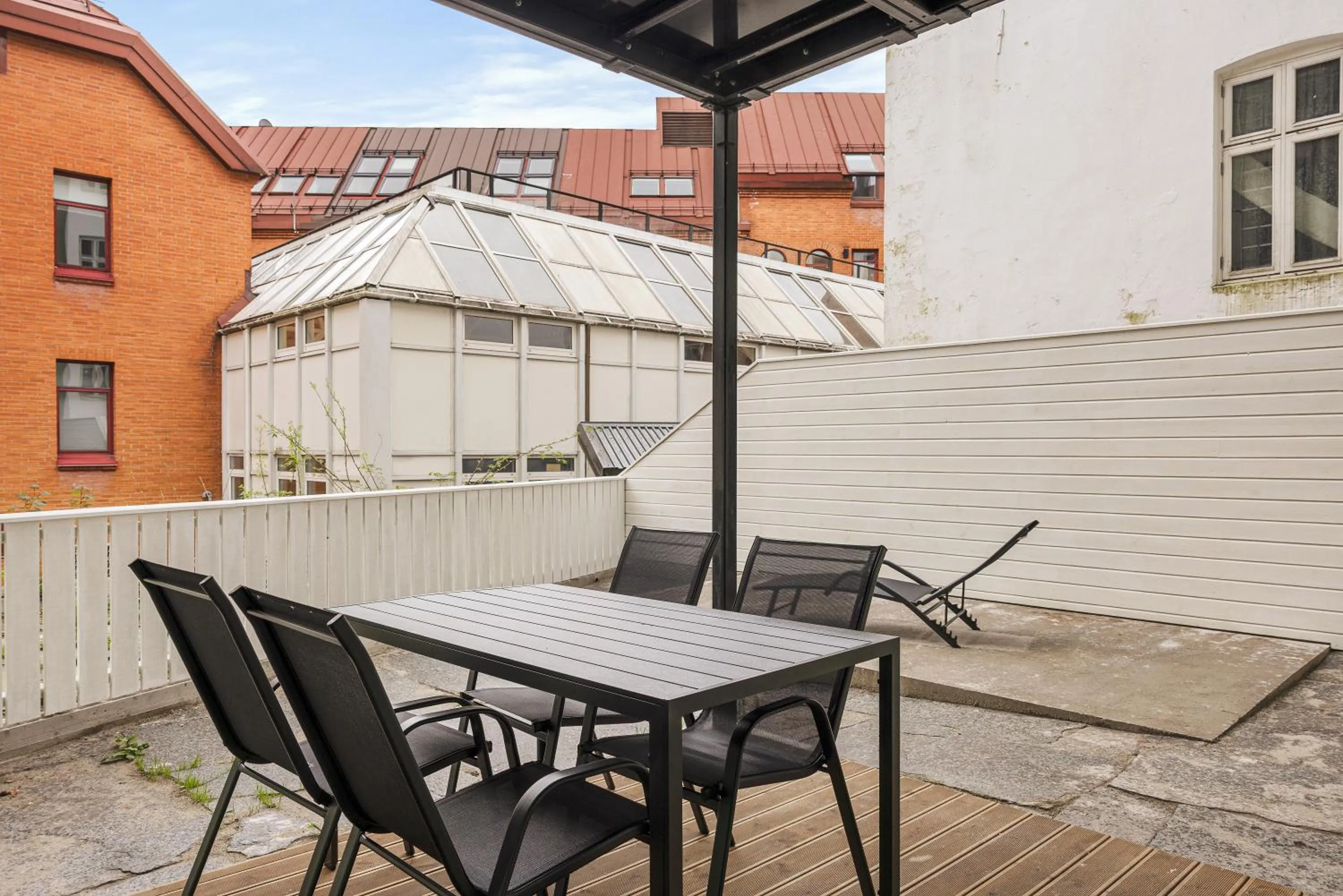 Balcony/Terrace in Rosenberg Apartments