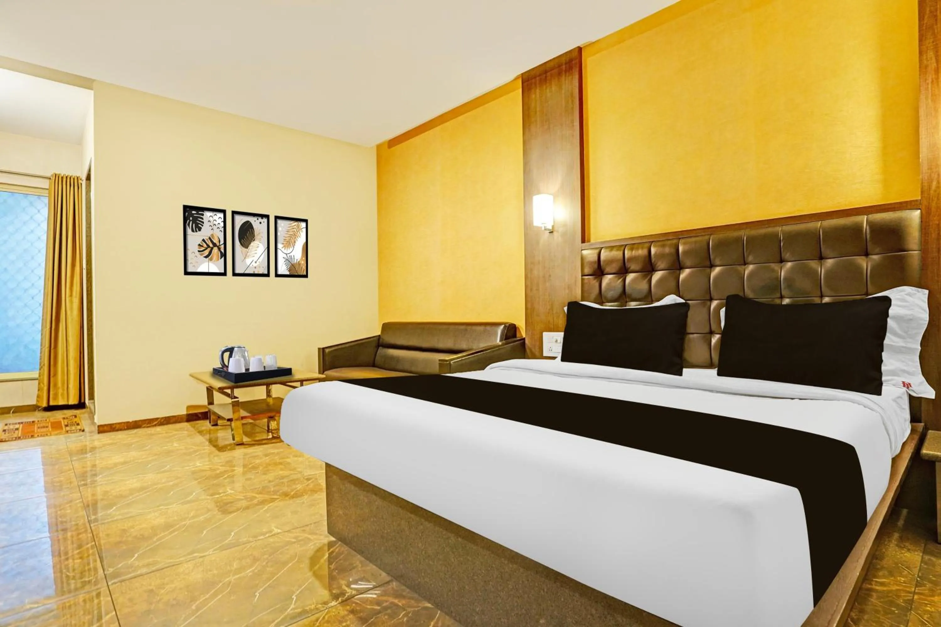 Bedroom, Bed in Collection O Nagpur Railway Station Formerly Jagannath Deluxe