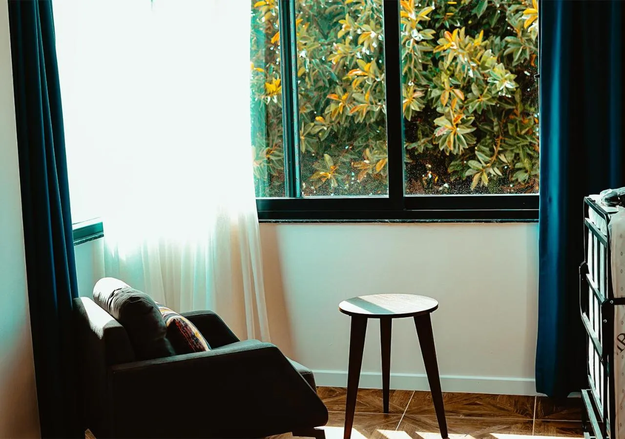 Seating area in Deniz Otel