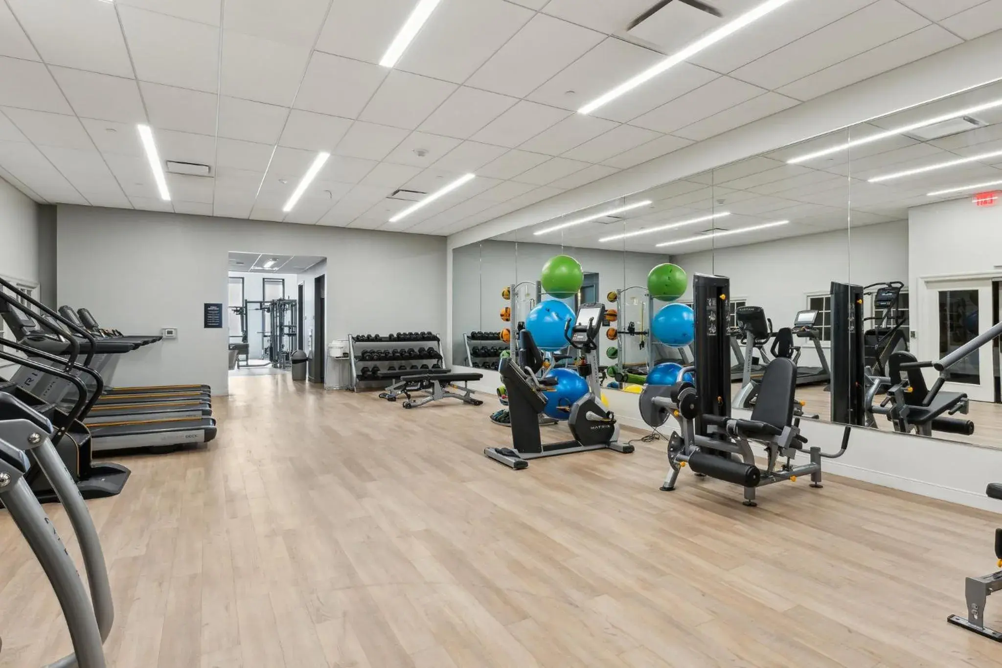 Fitness centre/facilities in Placemakr Downtown Pittsburgh at The Pennsylvanian Fitness centre/facilities in Placemakr Downtown Pittsburgh at The Pennsylvanian