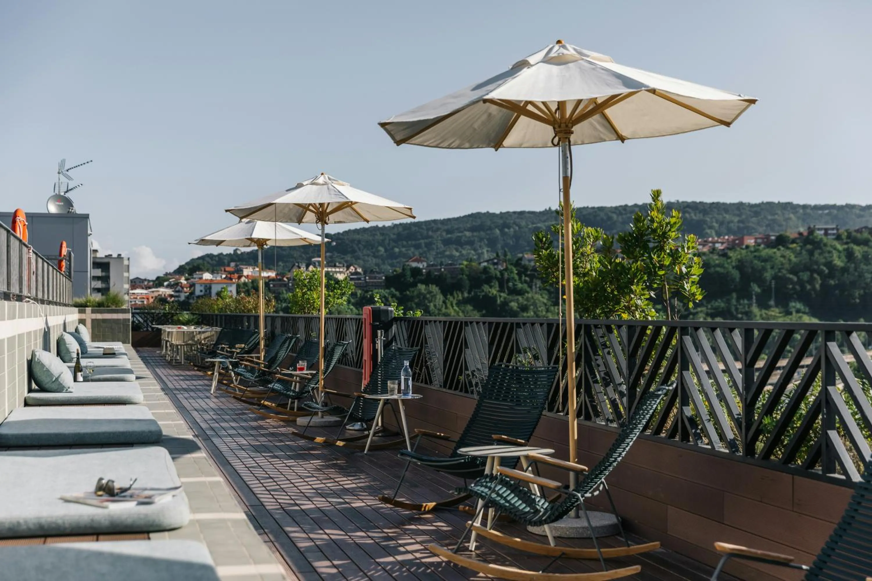 Swimming pool in The Social Hub San Sebastian Extended Stay