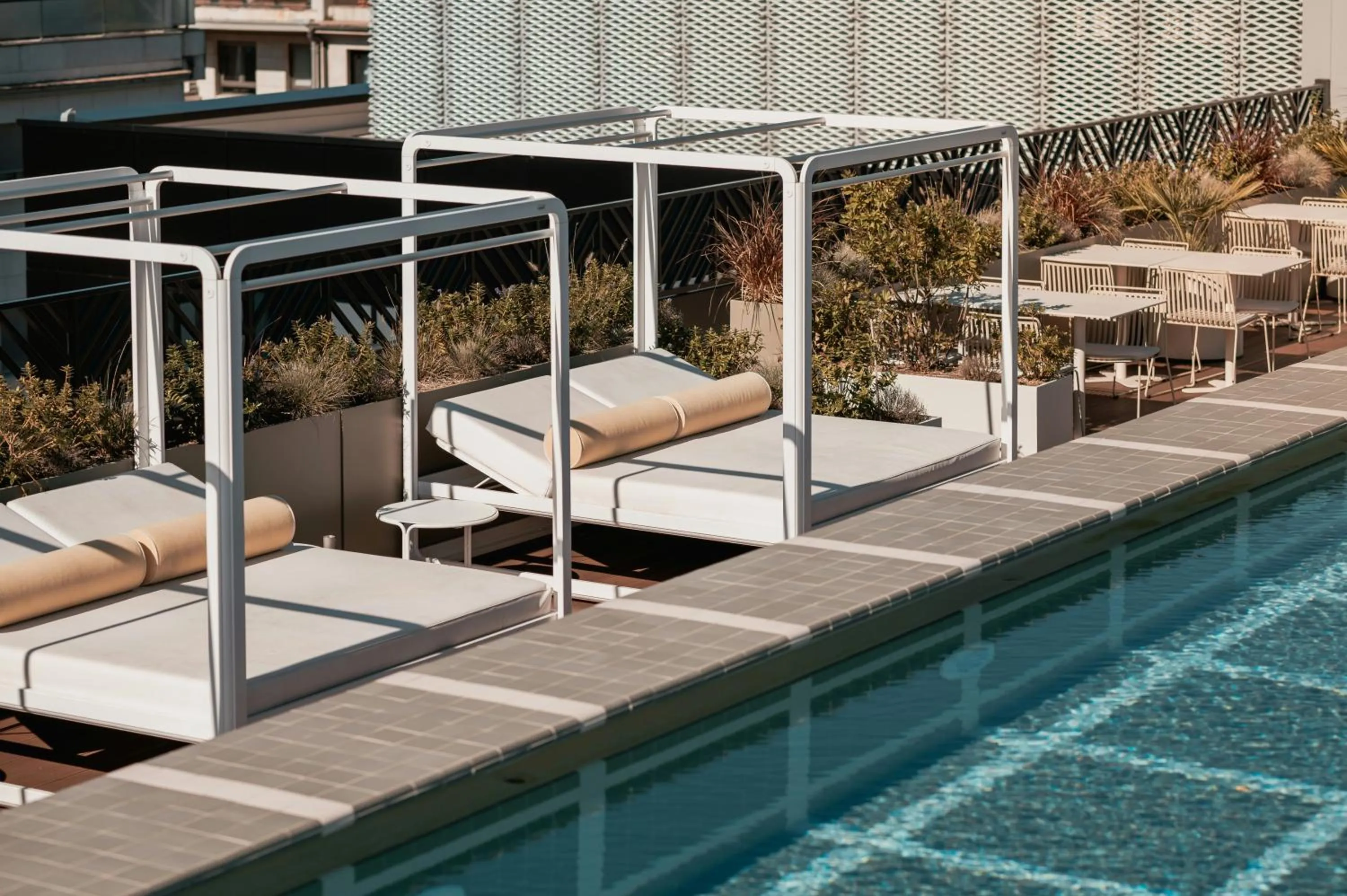 Swimming pool in The Social Hub San Sebastian Extended Stay