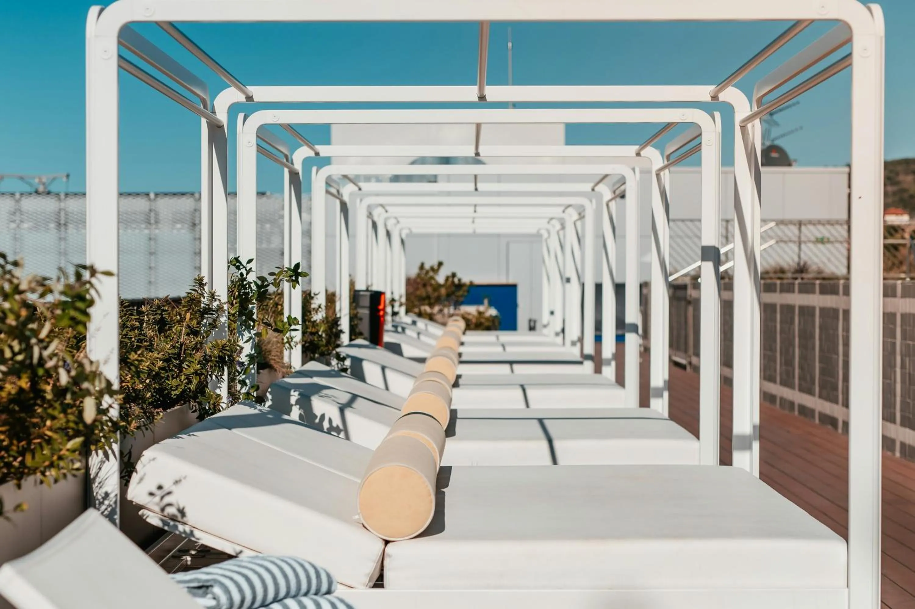 Swimming pool in The Social Hub San Sebastian Extended Stay