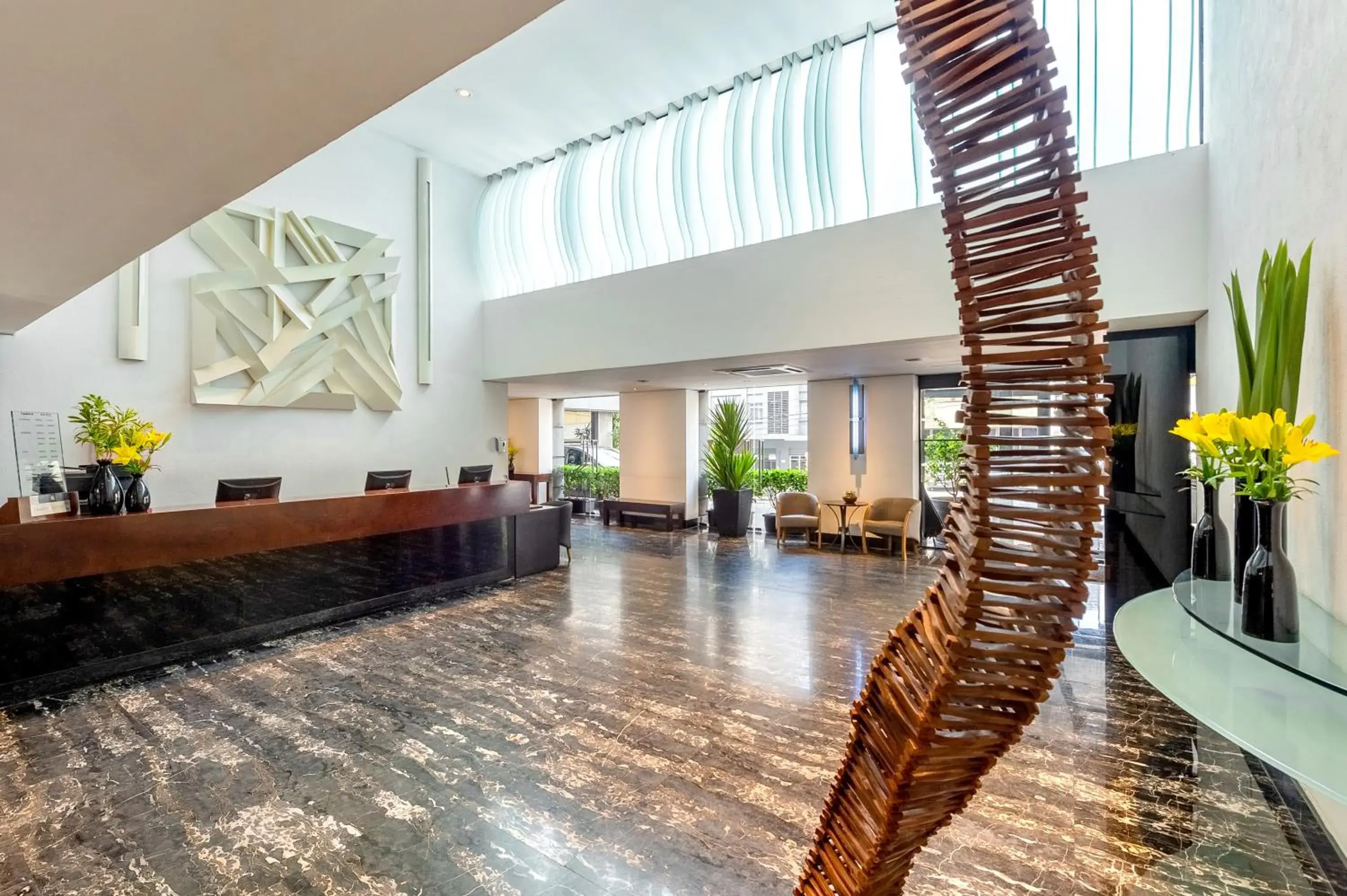 Lobby or reception in Pergamon SP Frei Caneca by Accor Lobby or reception in Pergamon SP Frei Caneca by Accor