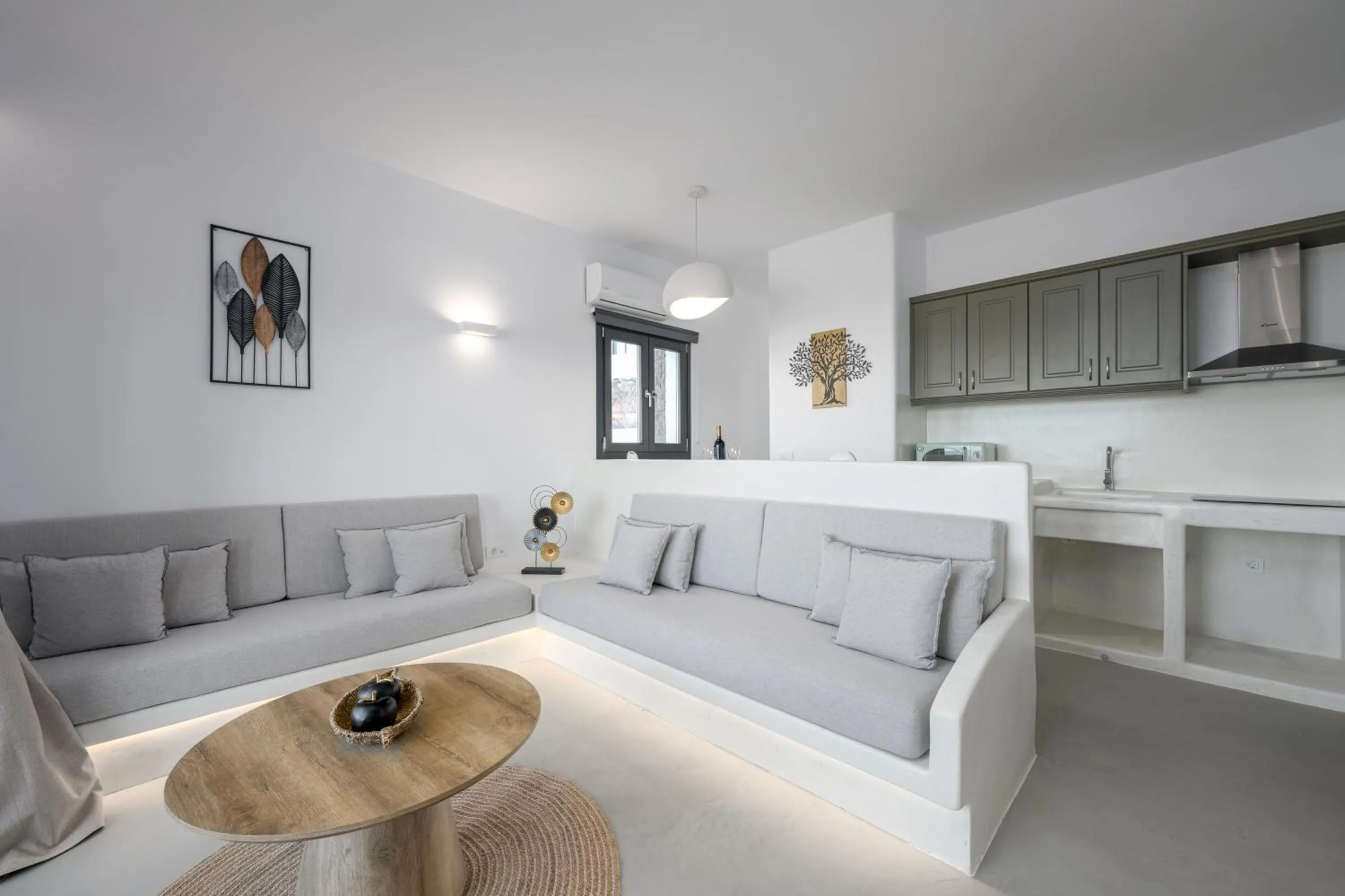 Kitchen or kitchenette in San Nectar Luxury Villas