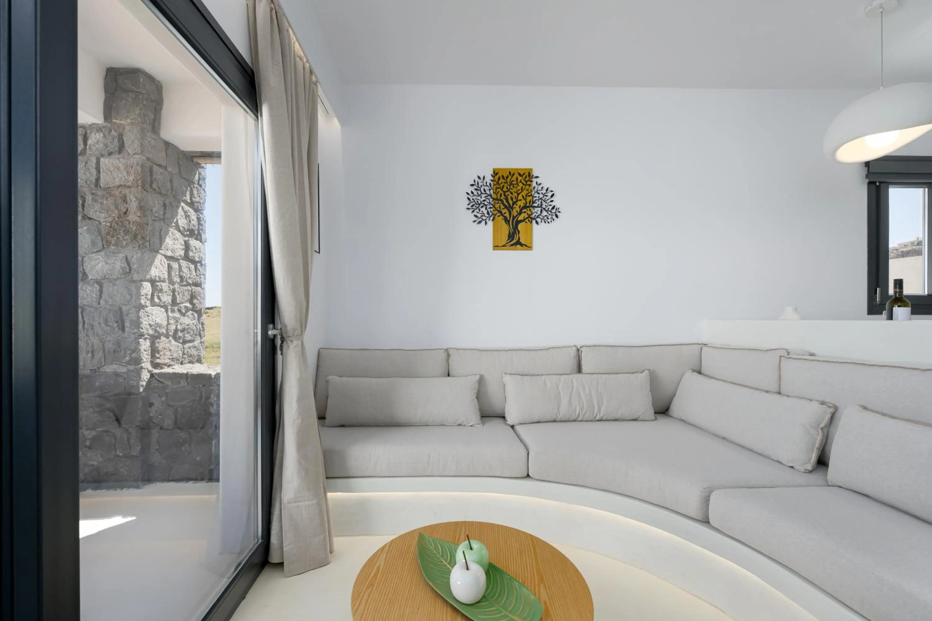 Living room in San Nectar Luxury Villas