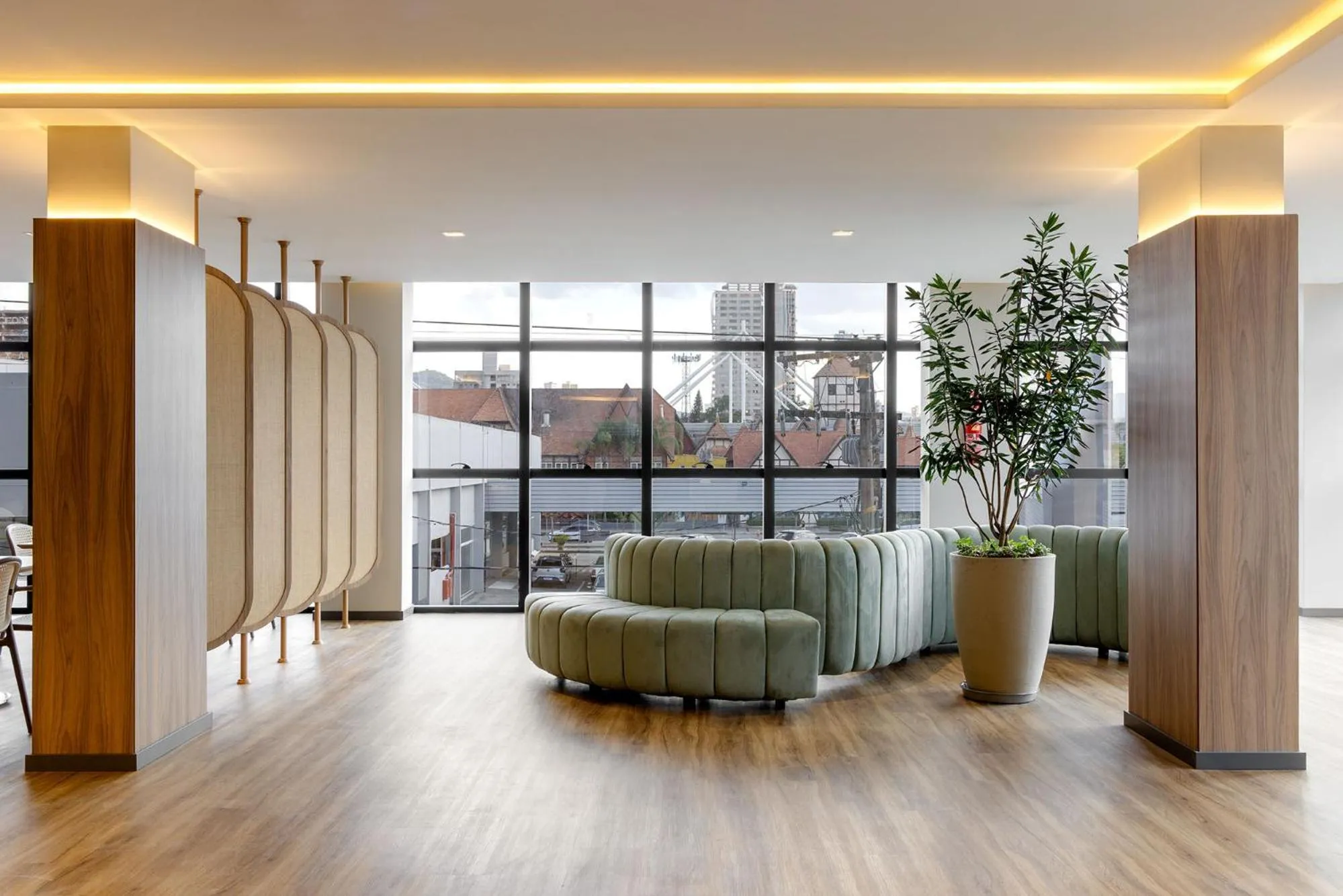 Seating area in Villano Hotel