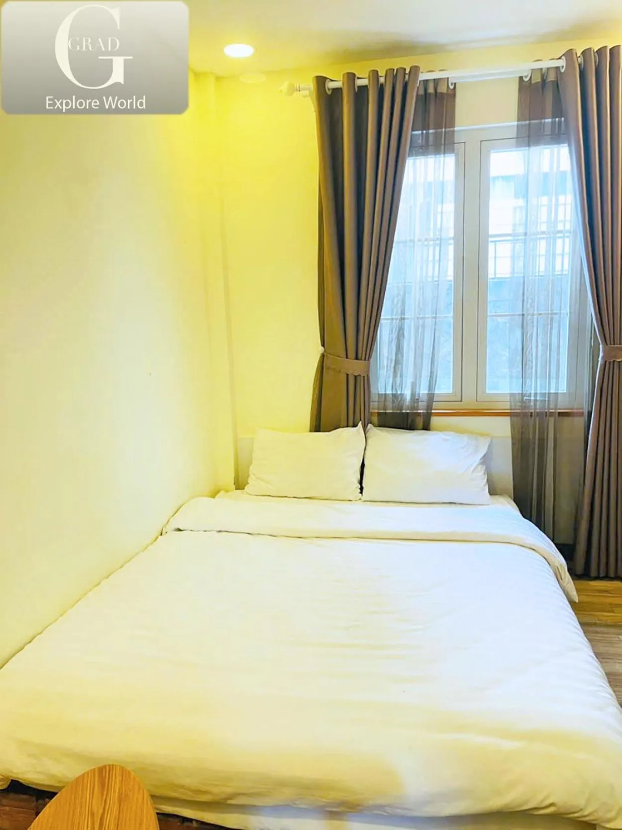 Bed in Hoang Yen Villa & Coffee