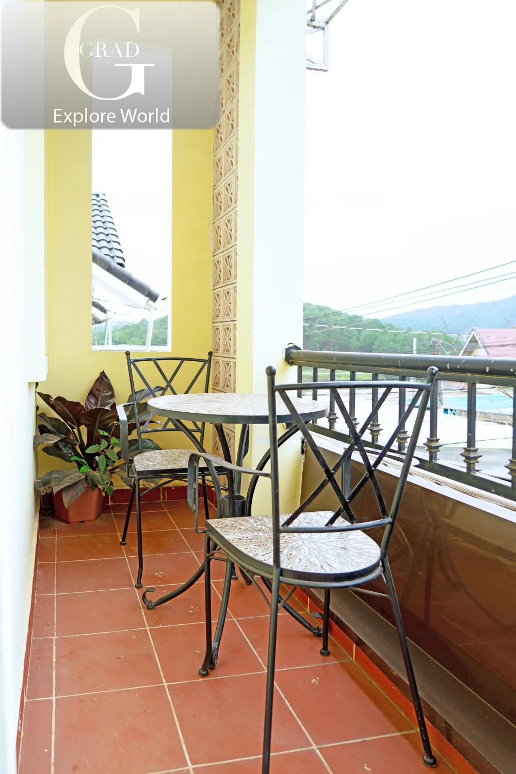 Balcony/Terrace in Hoang Yen Villa & Coffee