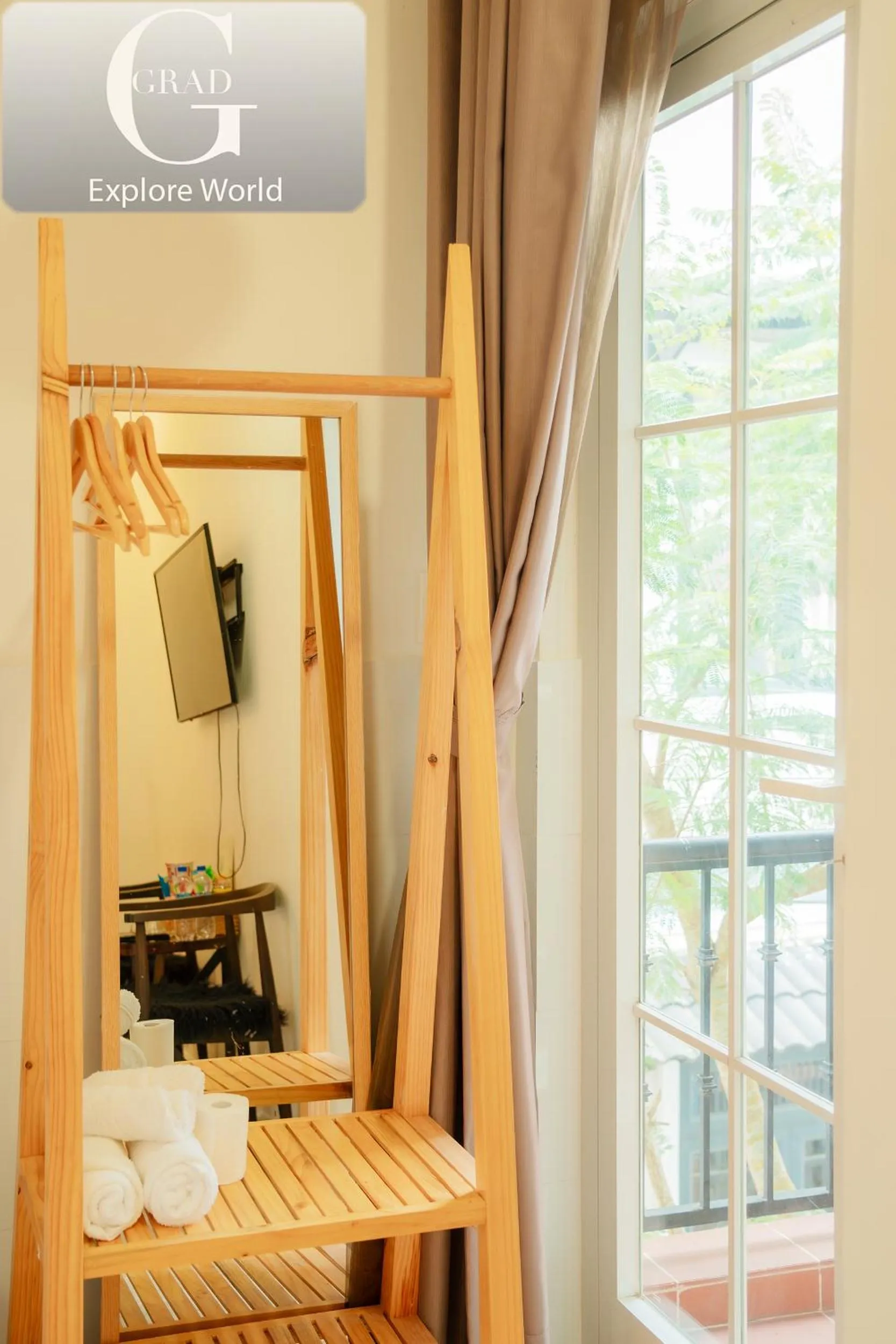 towels in Hoang Yen Villa & Coffee