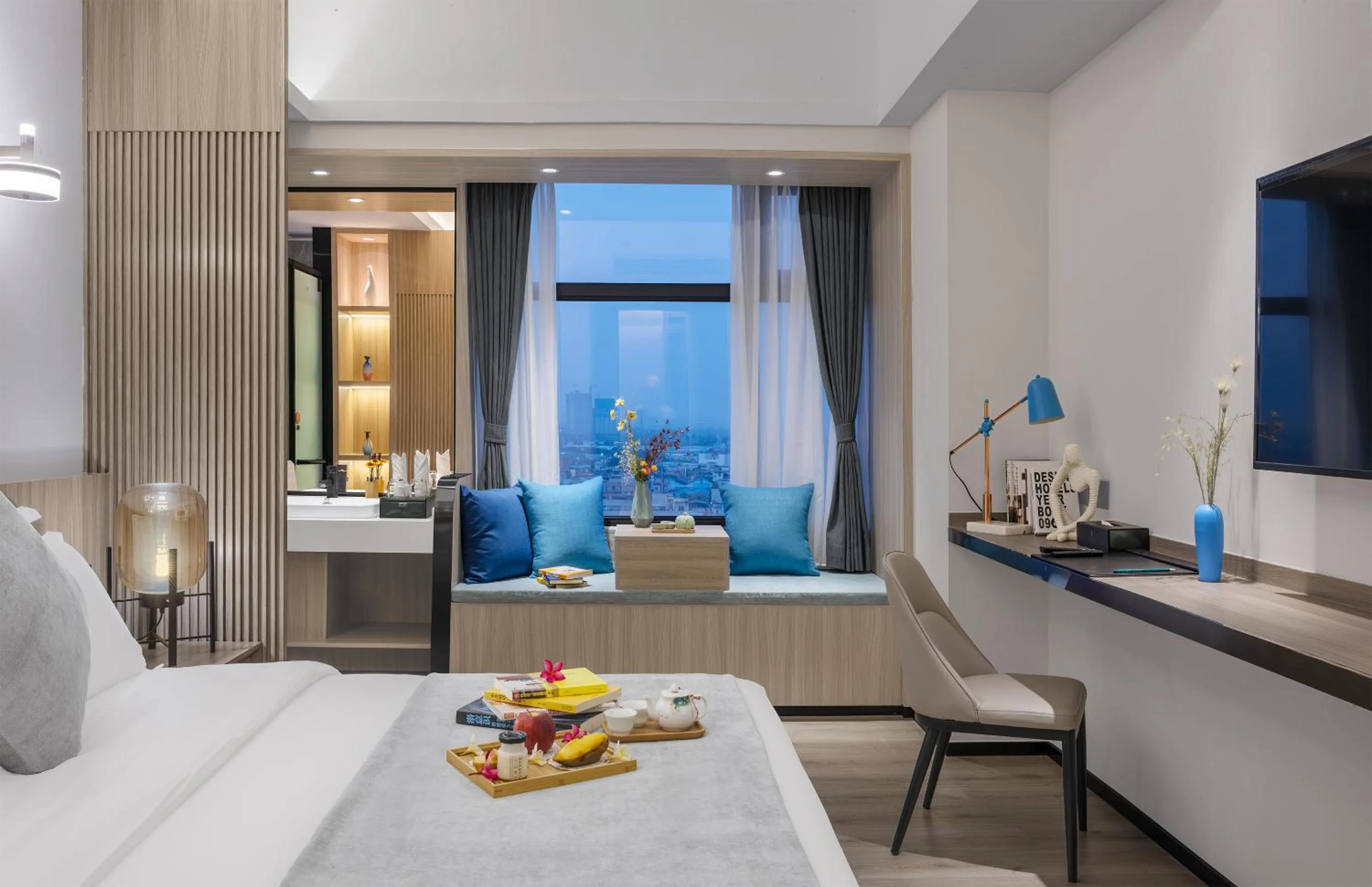 Bed in Foshan Shunde Ruitao Hotel