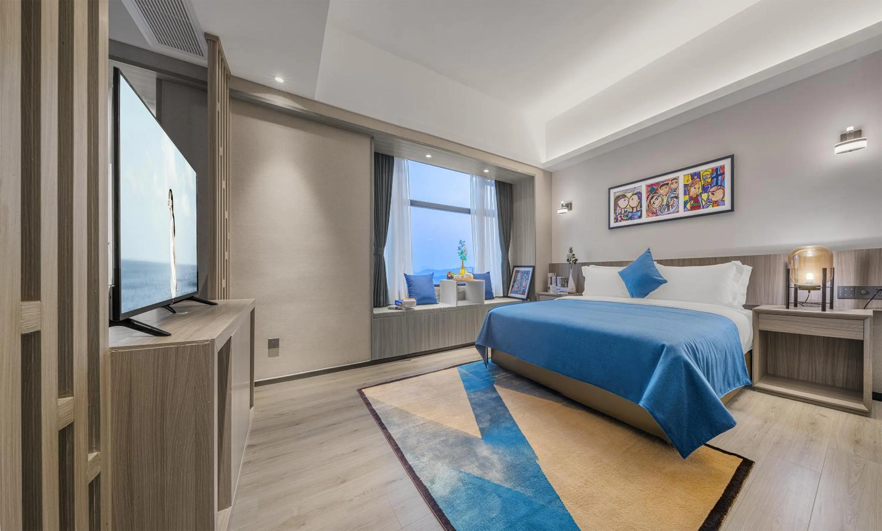 Bed in Foshan Shunde Ruitao Hotel