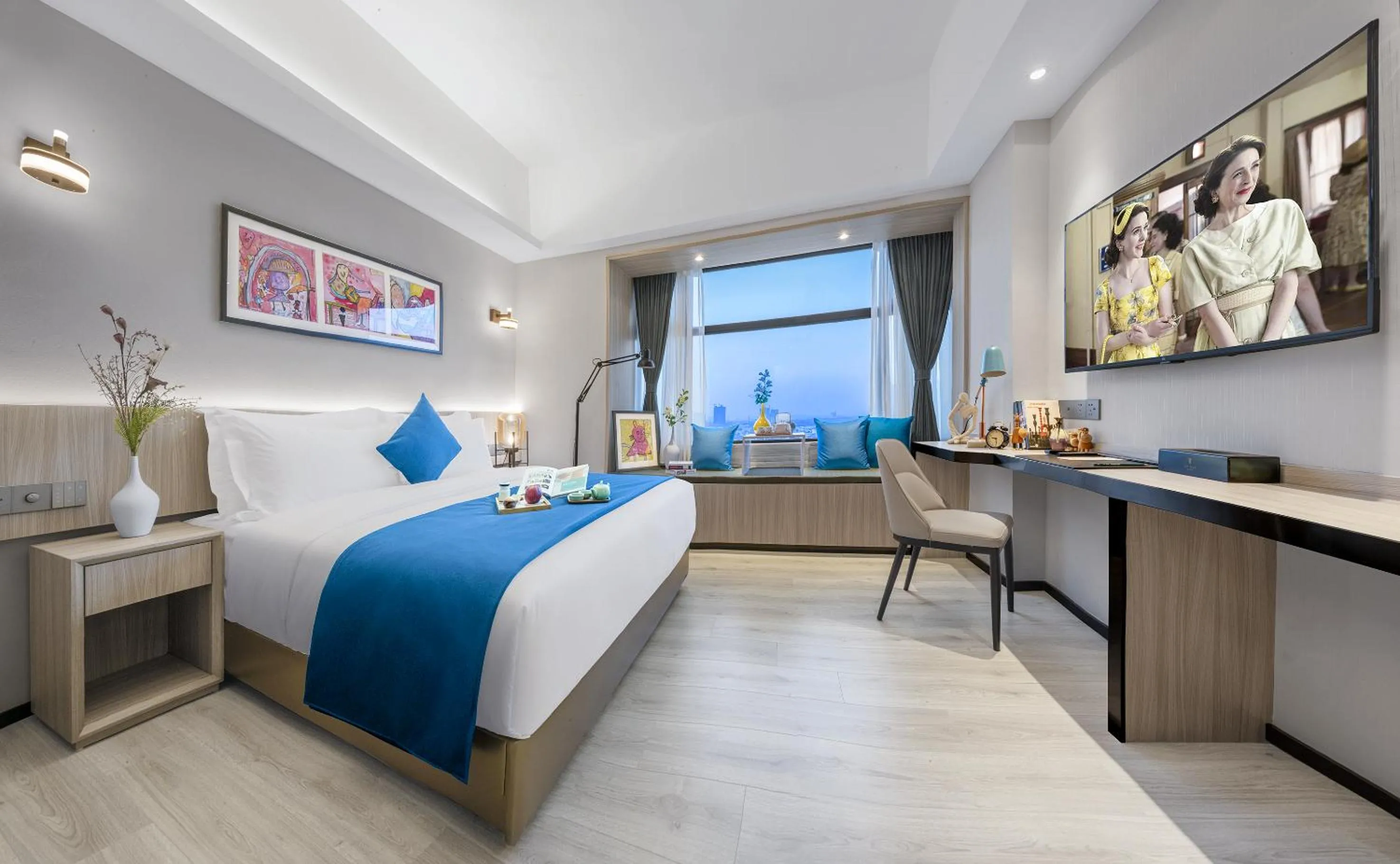Bed in Foshan Shunde Ruitao Hotel