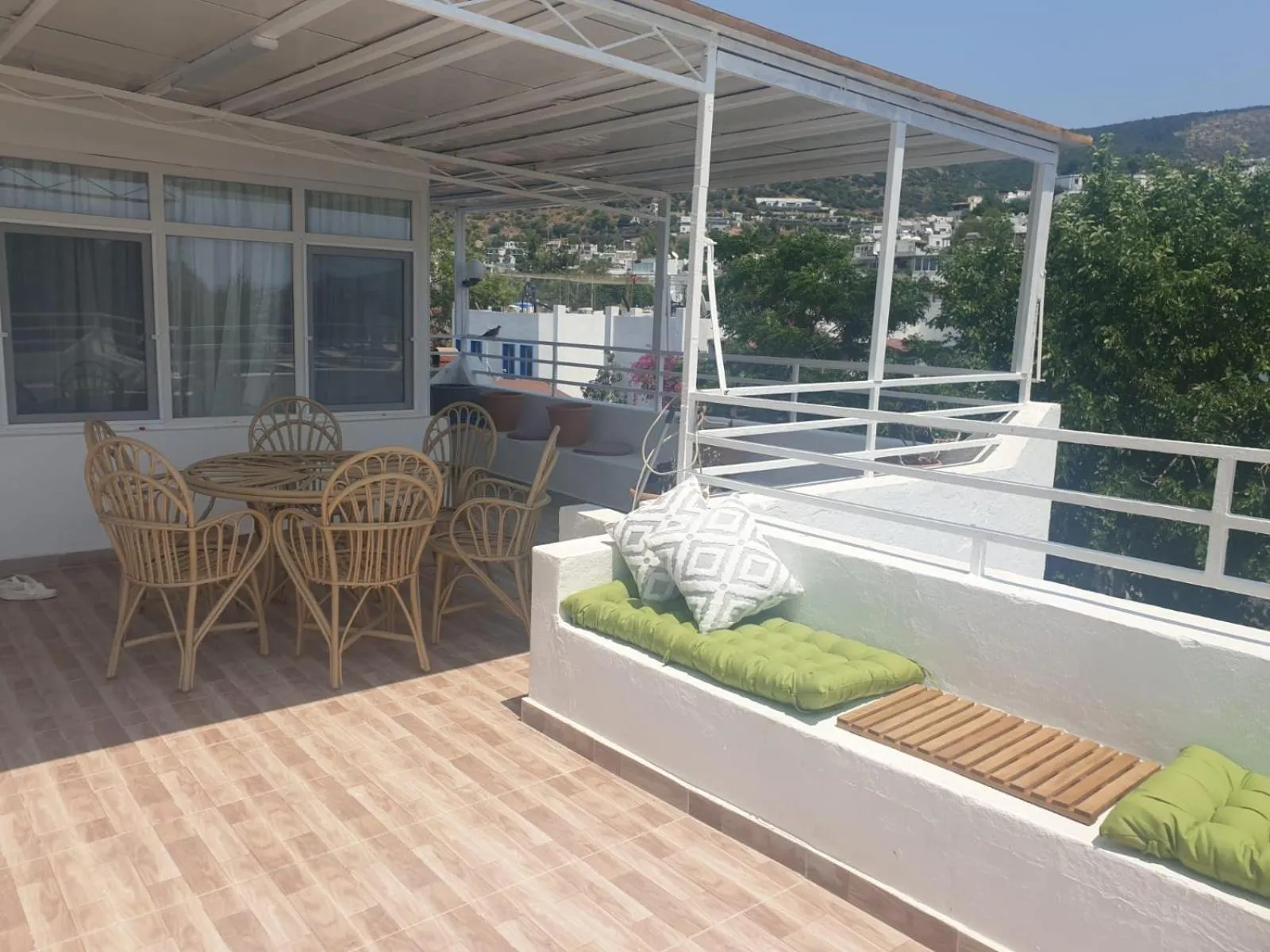 Balcony/Terrace in Kavala Hotel Bodrum