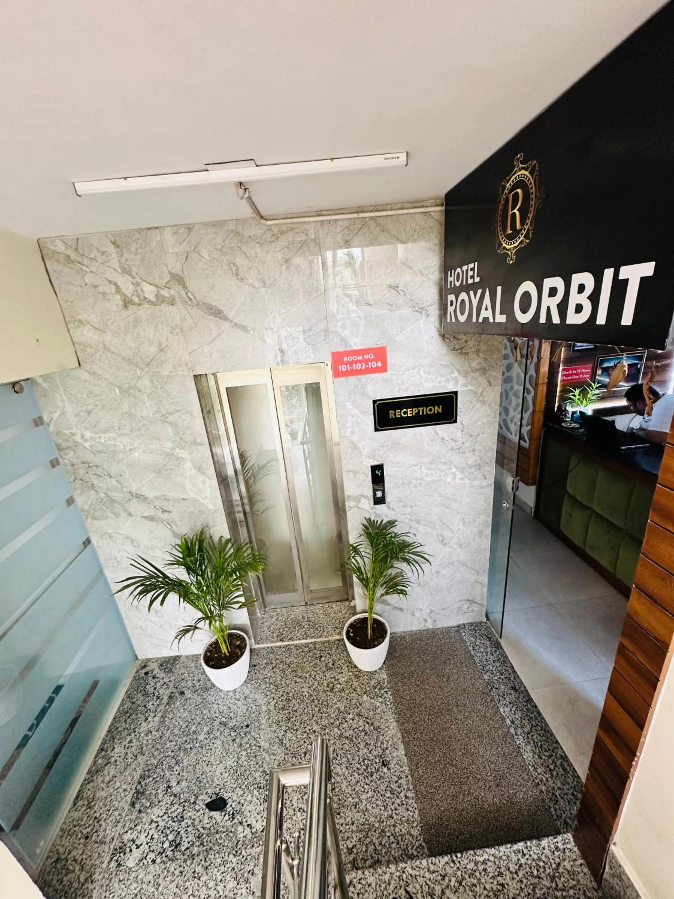 elevator in Hotel Royal Orbit By Arony Hospitality Dehradun