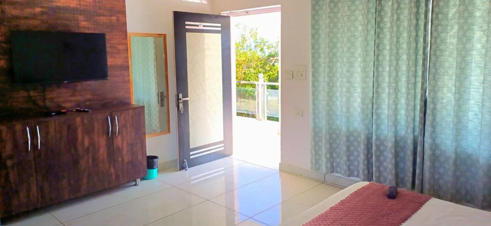 View (from property/room), Bed in The Nature View Resort by Ohana