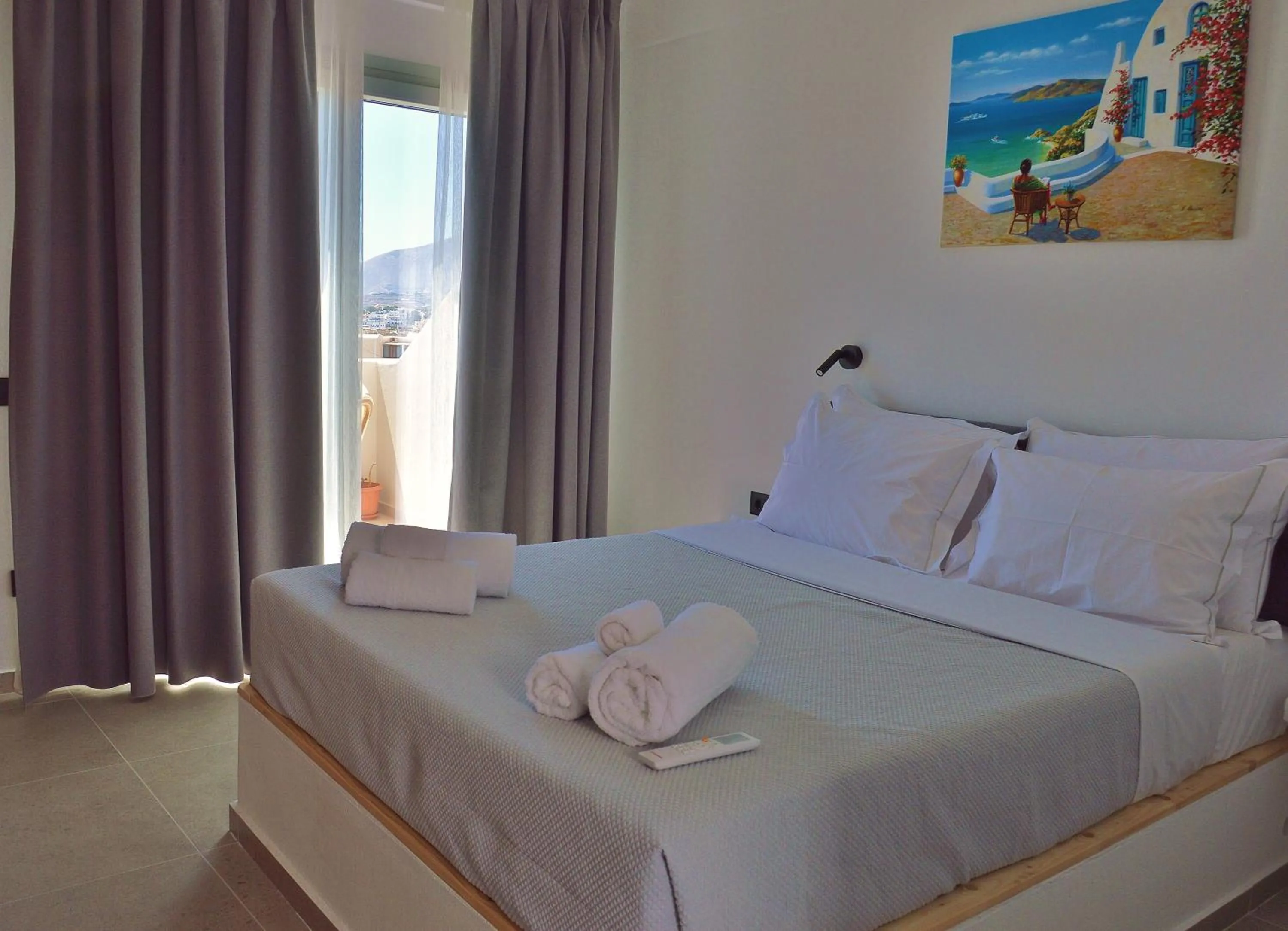 Deluxe Quadruple Maisonette with Balcony and Sea View in Lovely Hot-L
