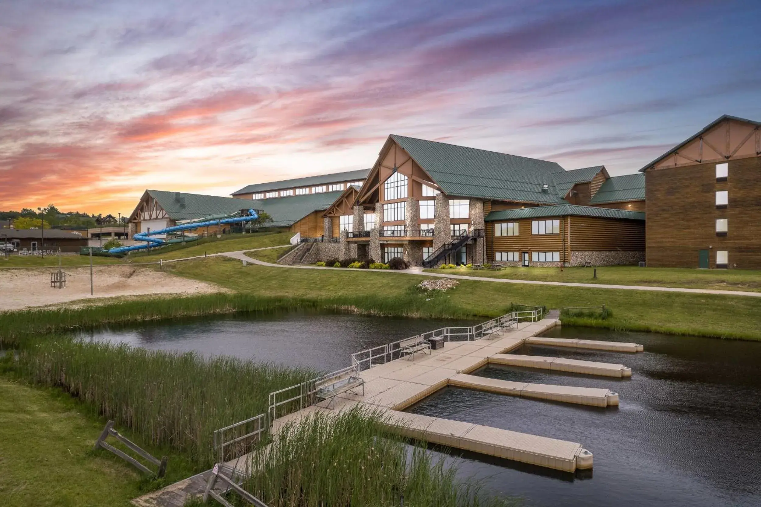 Property building in Three Bears Resort Waterpark Near Tomah Ascend Collection Property building in Three Bears Resort Waterpark Near Tomah Ascend Collection