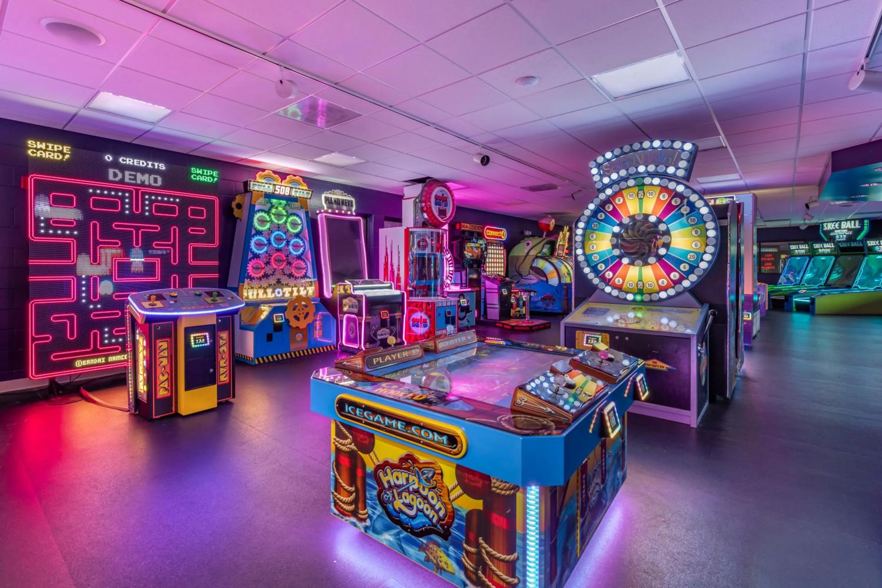 Game Room in Three Bears Resort Waterpark Near Tomah Ascend Collection