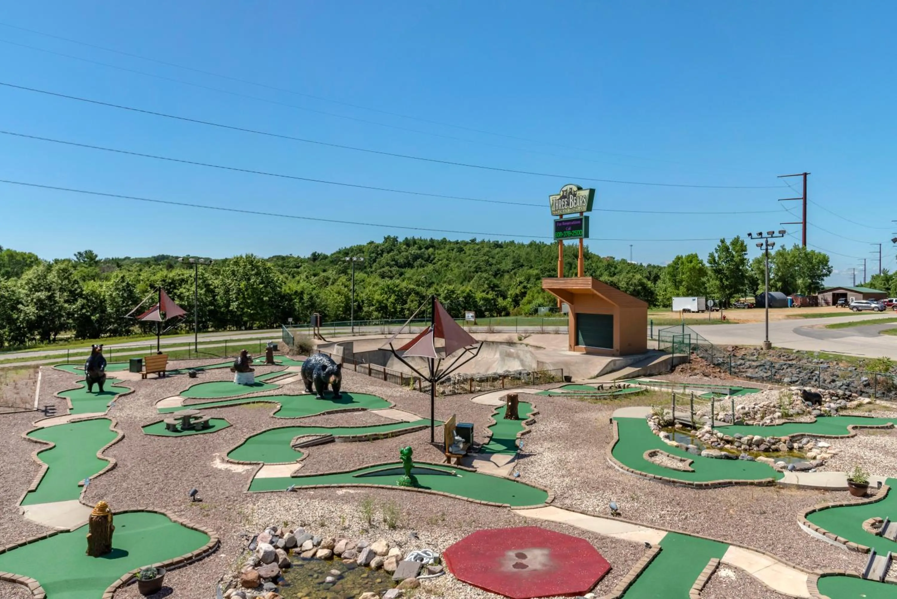 Natural landscape in Three Bears Resort Waterpark Near Tomah Ascend Collection