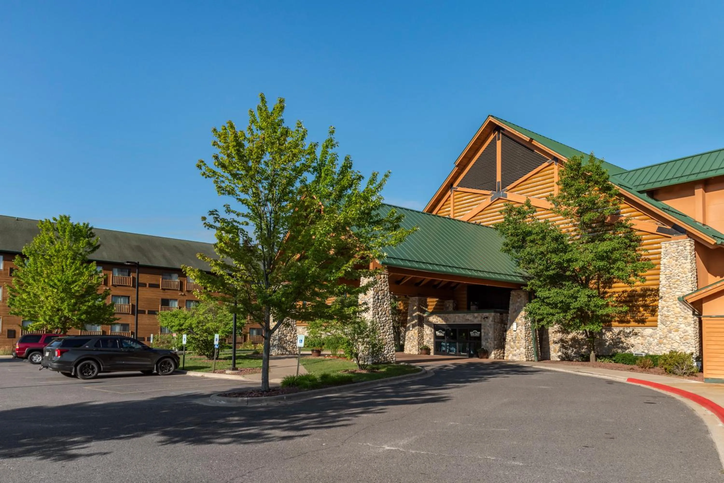 Property building in Three Bears Resort Waterpark Near Tomah Ascend Collection