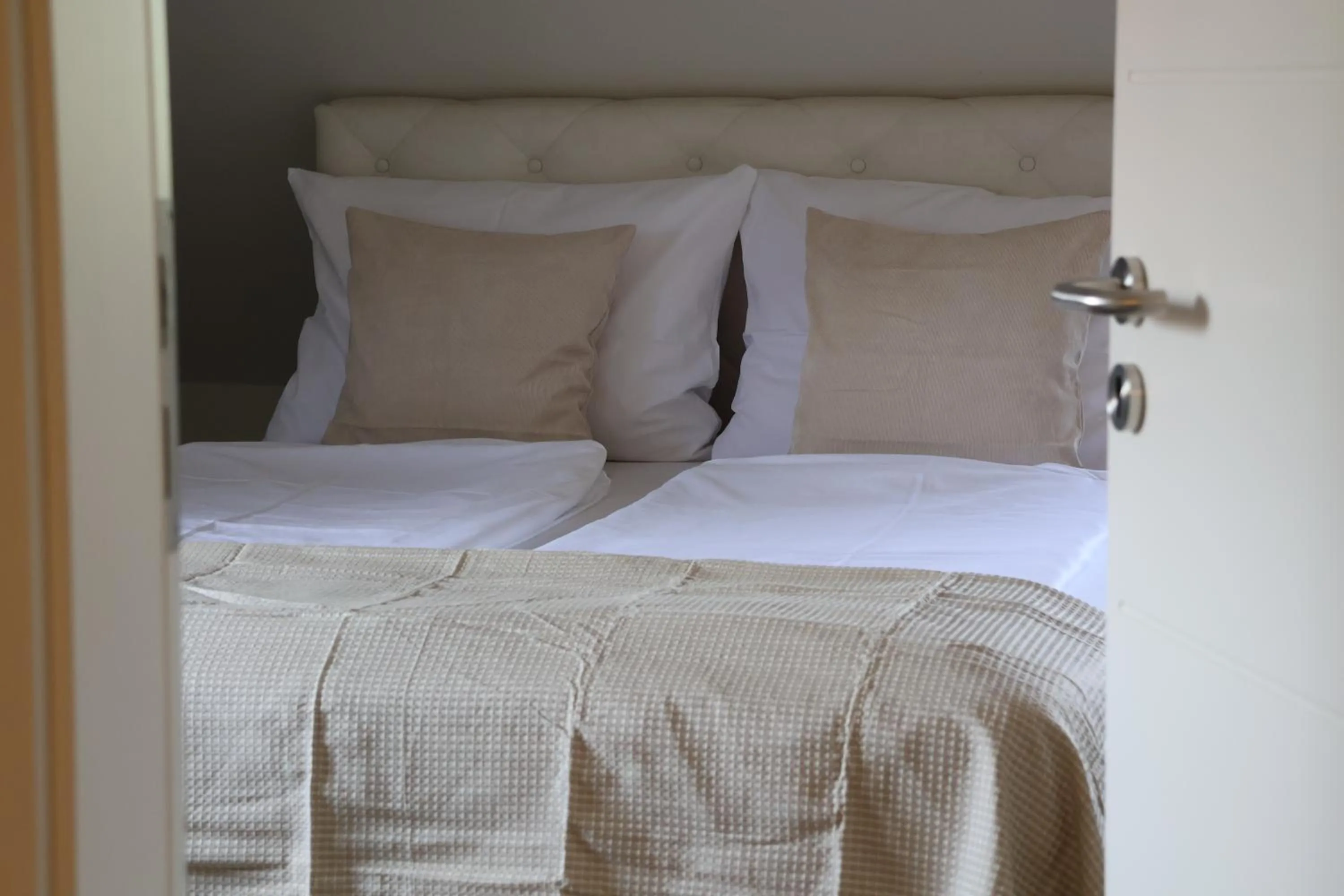 Bed in Hotel an der Therme