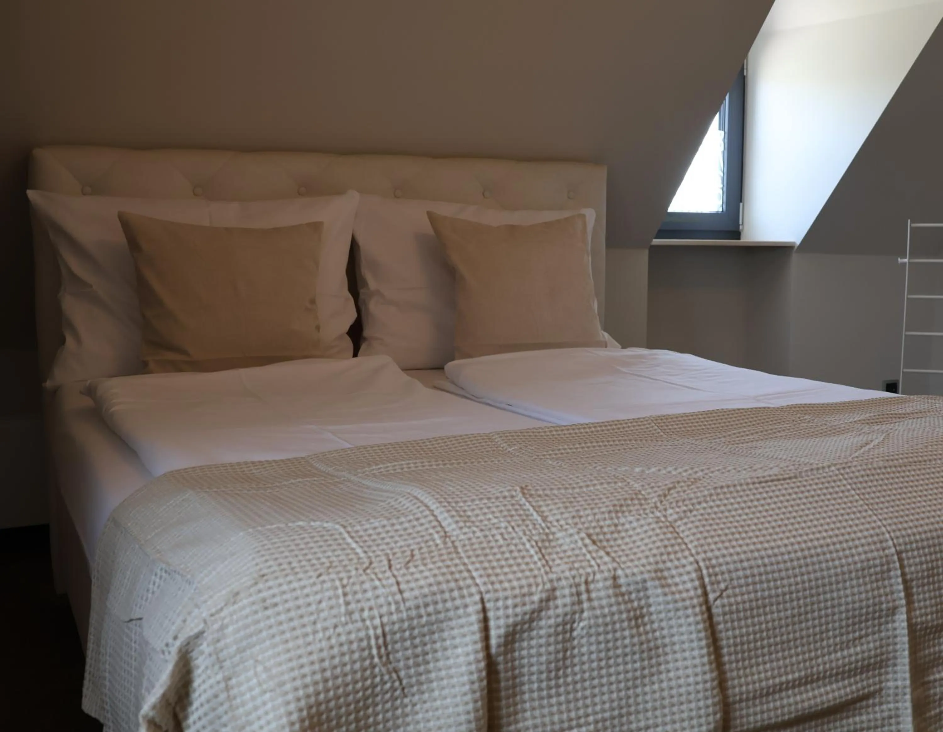 Bed in Hotel an der Therme