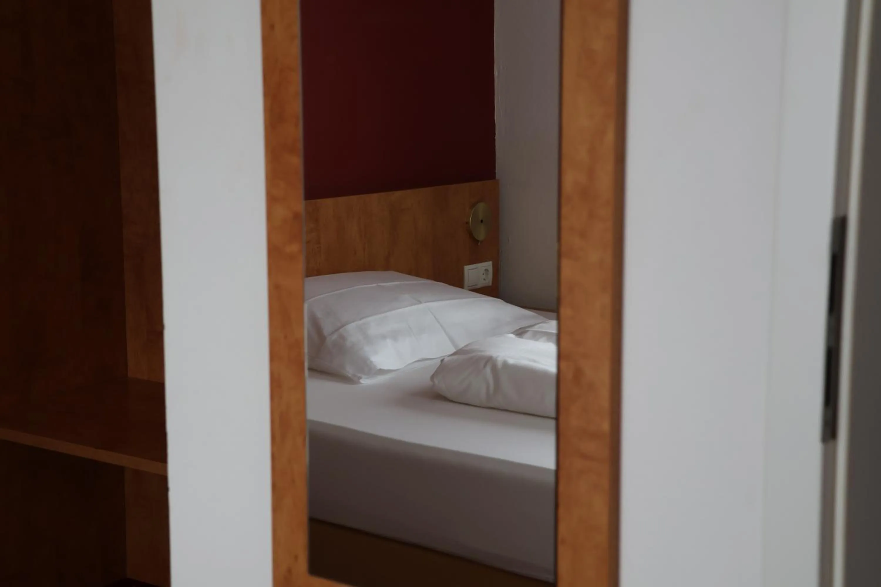 Bed in Hotel an der Therme