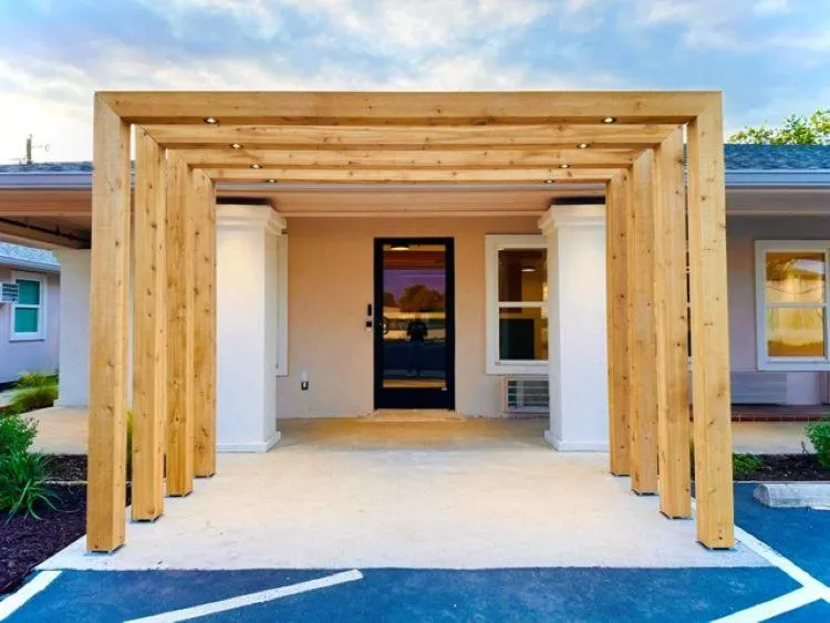 Facade/entrance in The Depot Hotel