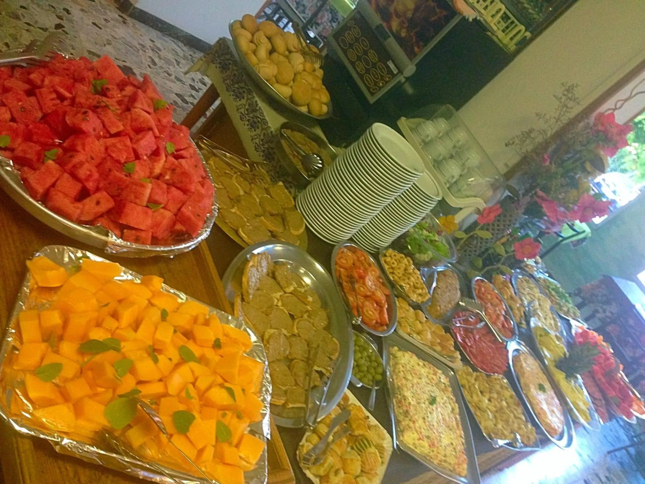 Lunch in Hotel Flora