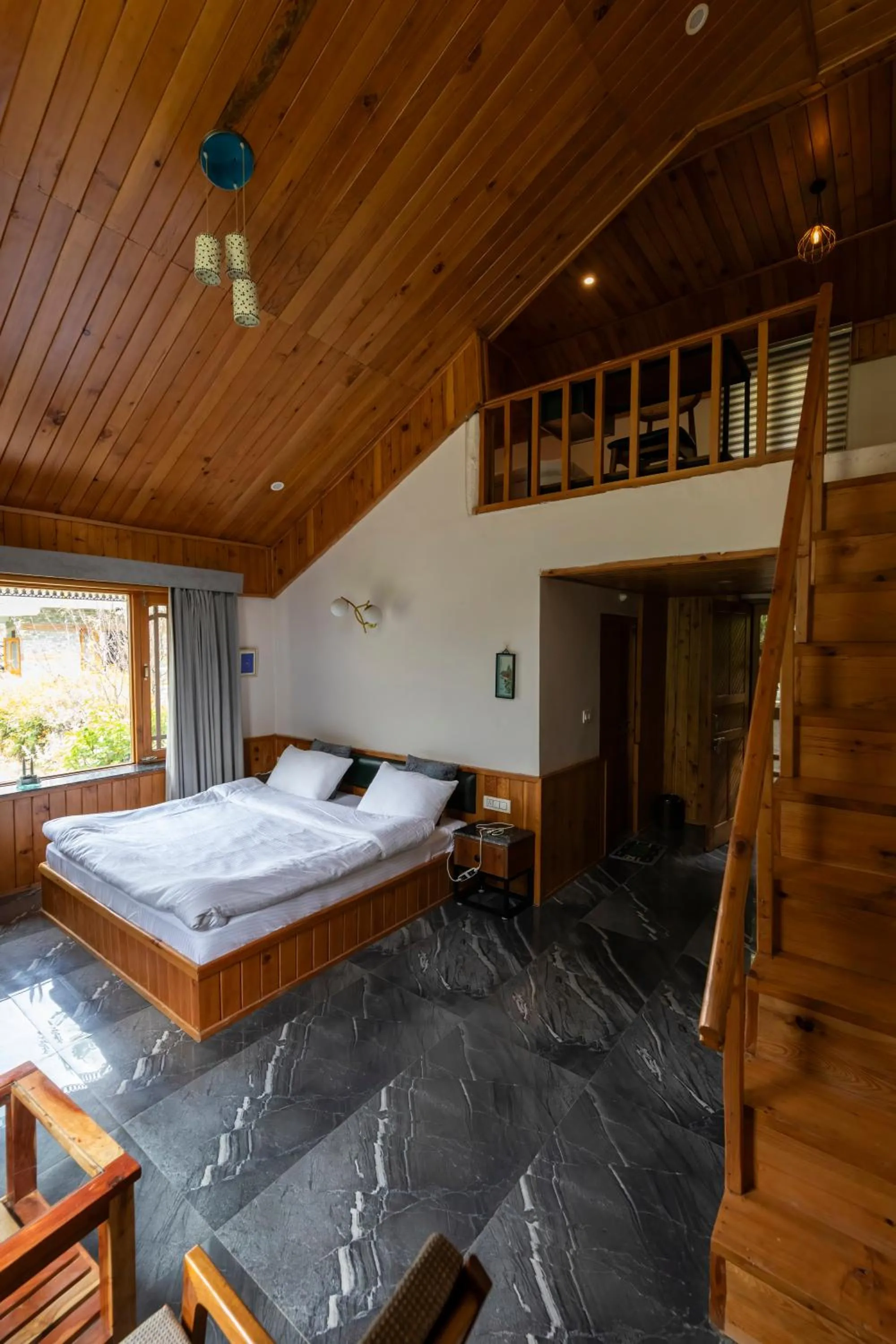 Bed in Eden Stay & Cafe