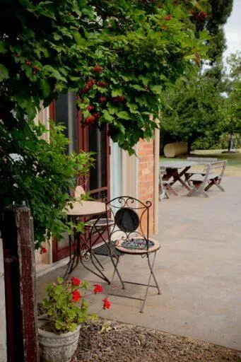 Patio in Pierrepoint Accommodation