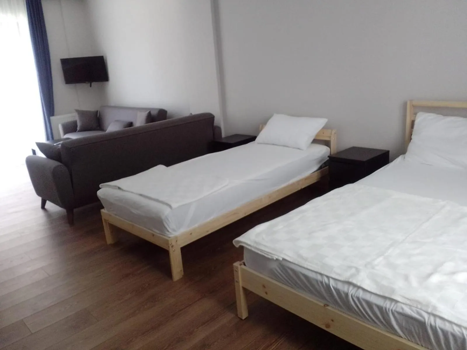 Bed in ROSe OTEL