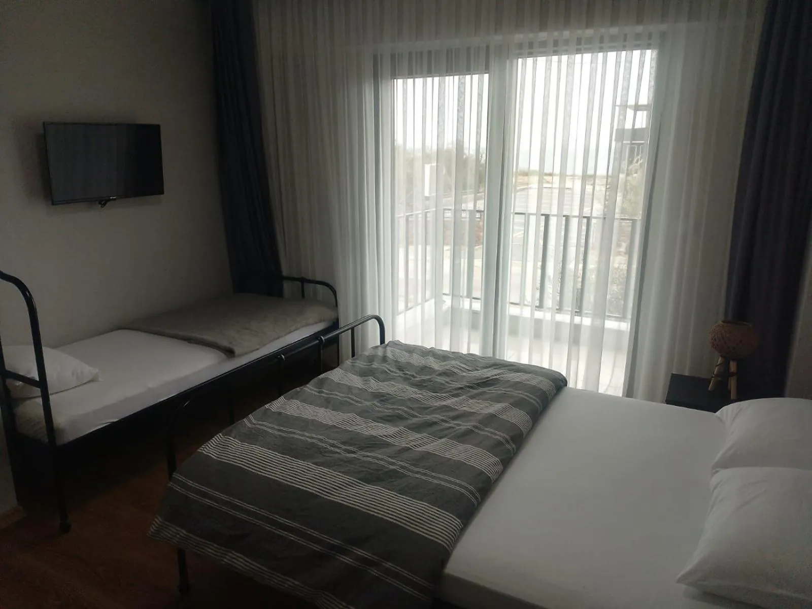 Bed in ROSe OTEL