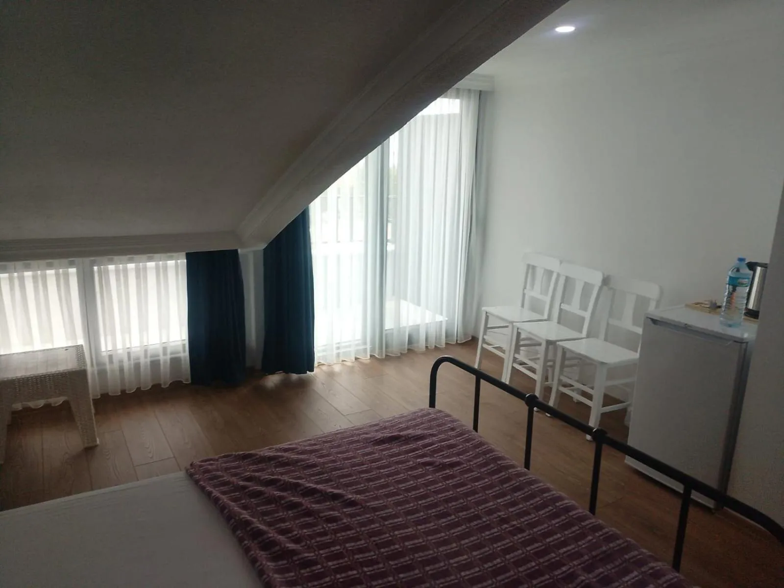 Bed in ROSe OTEL