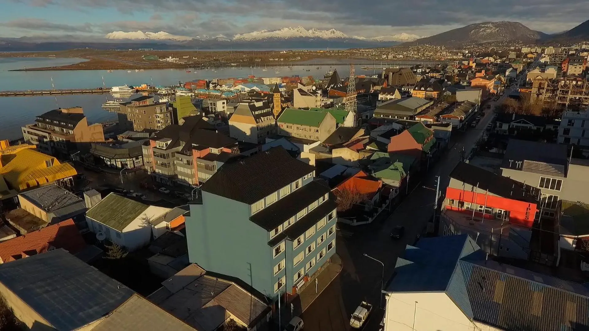 Bird's eye view in Hotel Tierra del Fuego