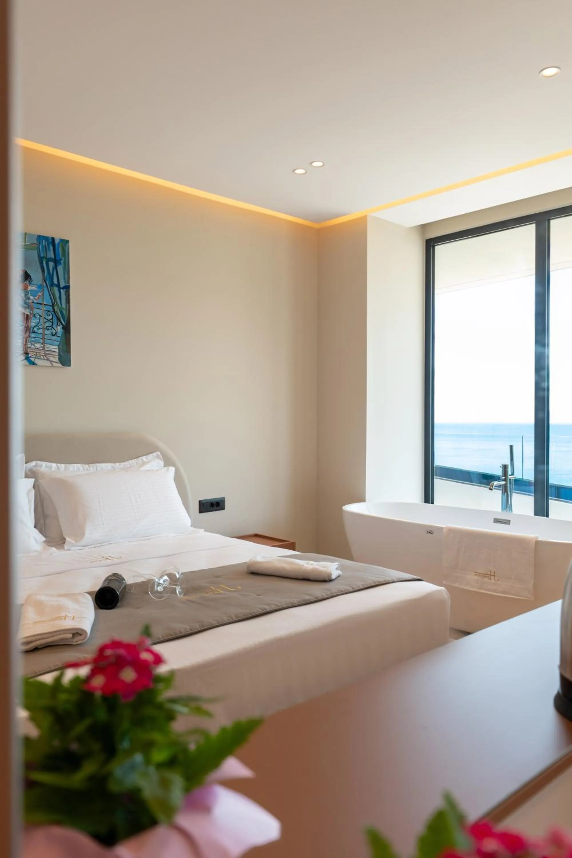 Sea view, Bed in Jako Premium Hotel