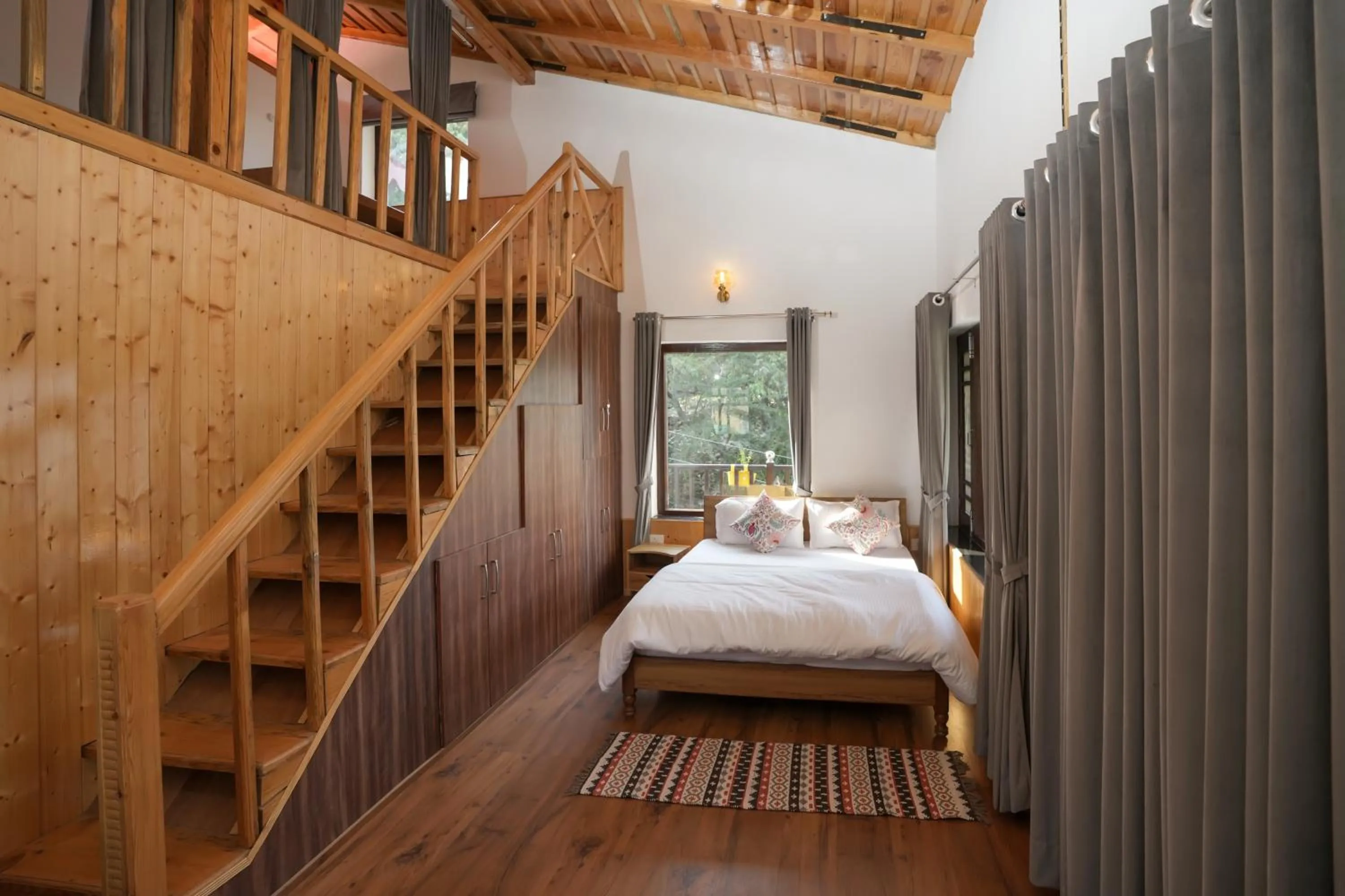 Bed in Happy Himalayan Homes