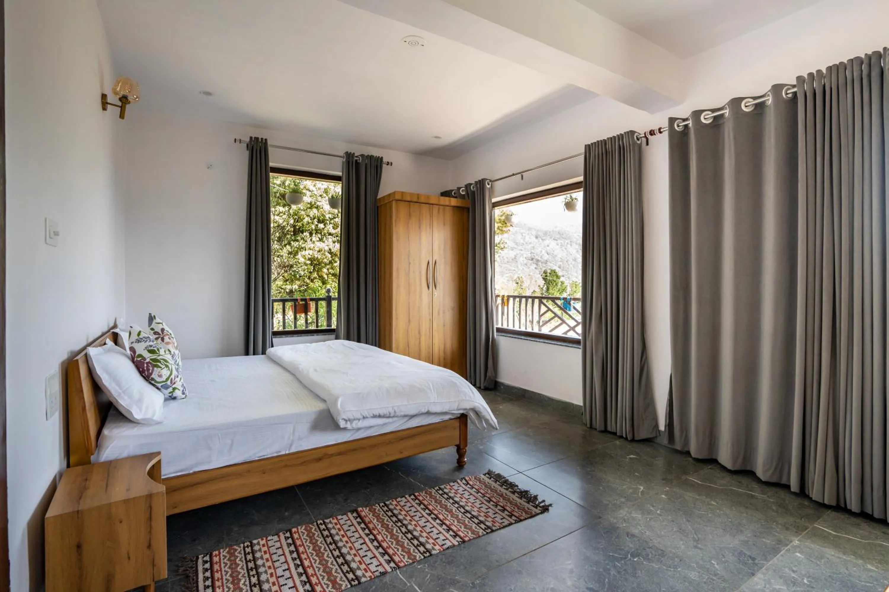 Bed in Happy Himalayan Homes