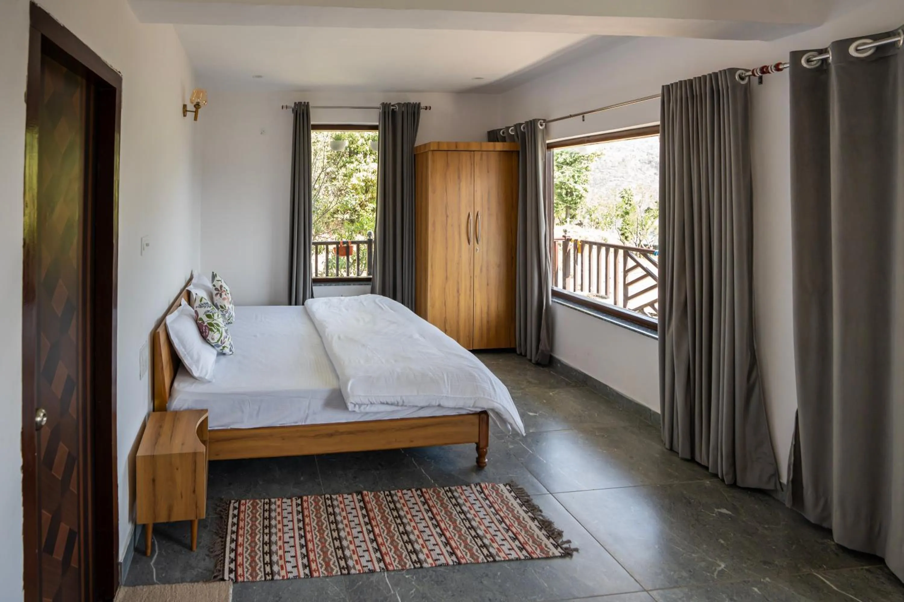 Bed in Happy Himalayan Homes